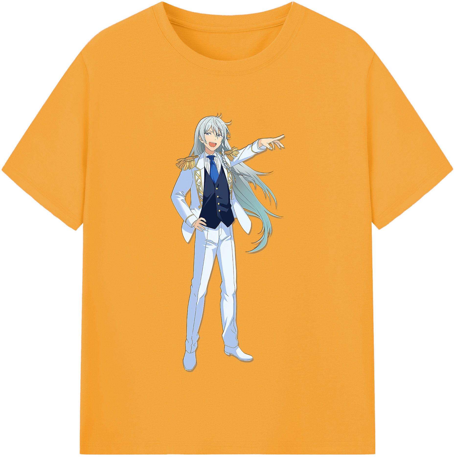 （画像用） あんさんぶるスターズ! Ensemble Stars レディースカジュアルプリントTシャツ（綿100％）