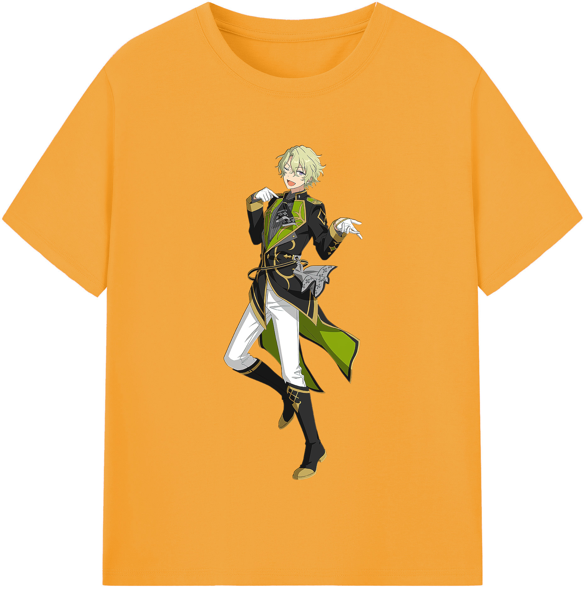 （画像用） あんさんぶるスターズ! Ensemble Stars レディースカジュアルプリントTシャツ（綿100％）