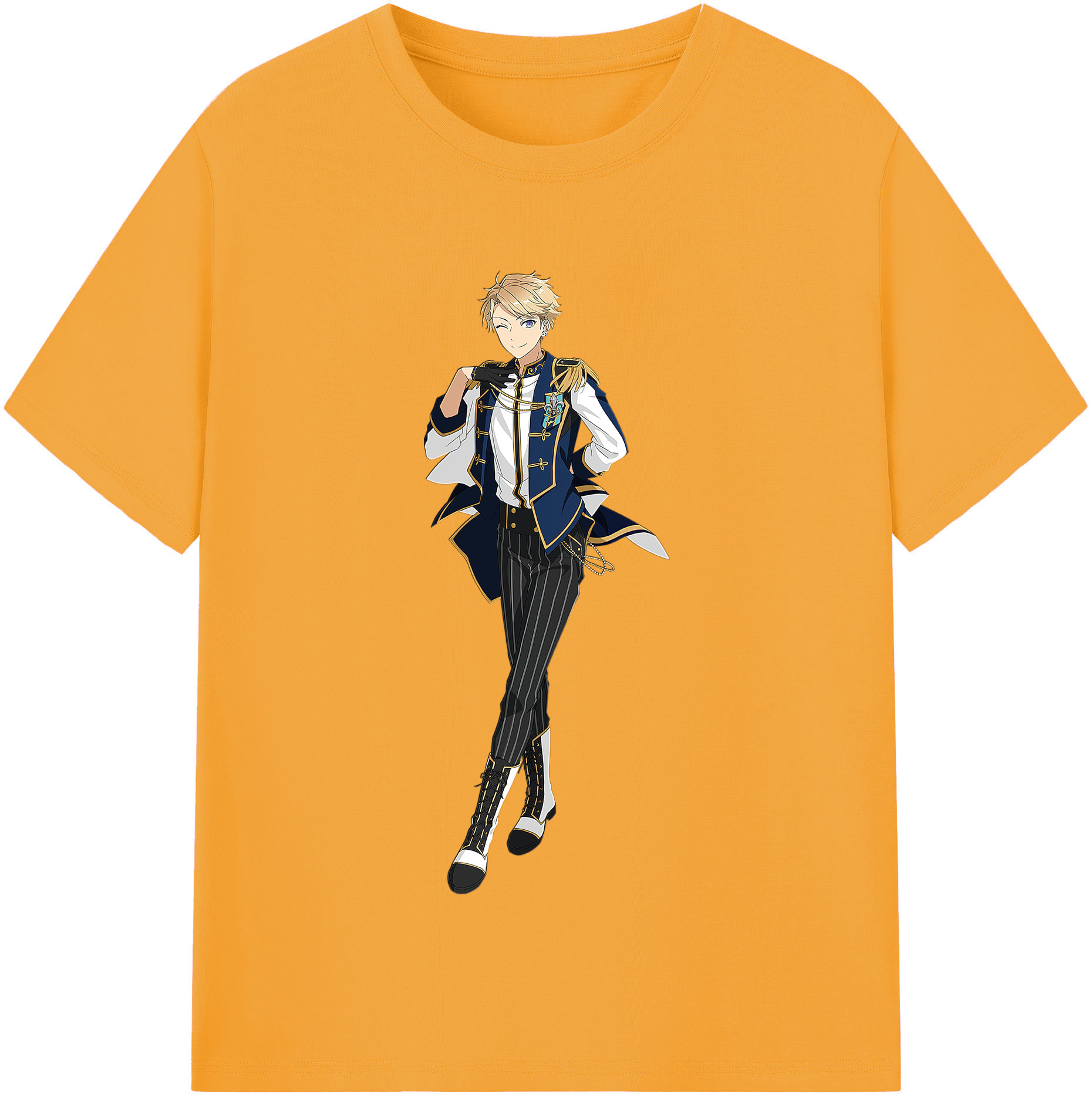 （画像用） あんさんぶるスターズ! Ensemble Stars レディースカジュアルプリントTシャツ（綿100％）