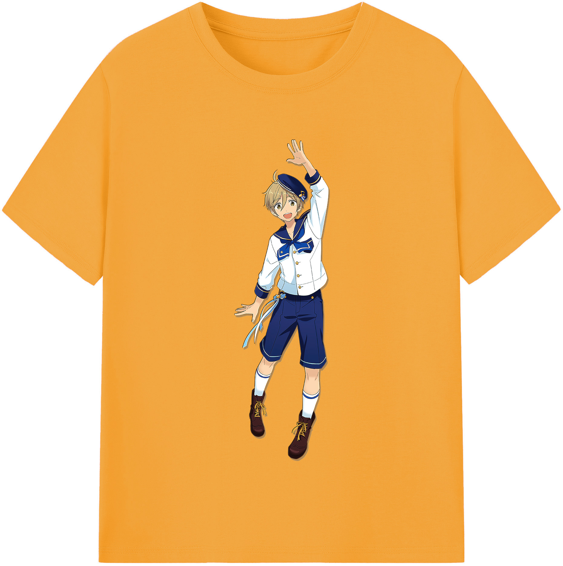 （画像用） あんさんぶるスターズ! Ensemble Stars レディースカジュアルプリントTシャツ（綿100％）