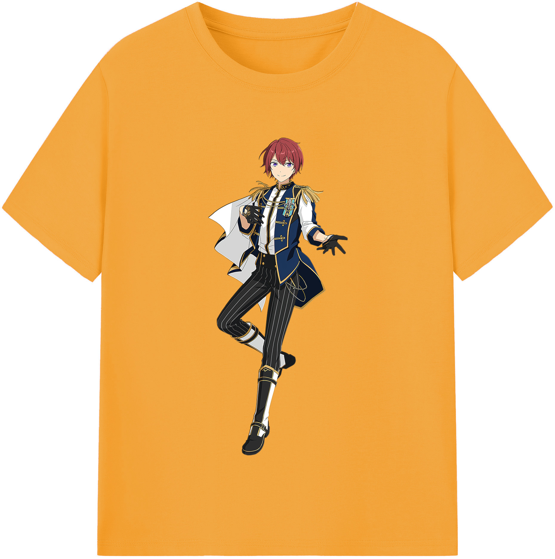 （画像用） あんさんぶるスターズ! Ensemble Stars レディースカジュアルプリントTシャツ（綿100％）