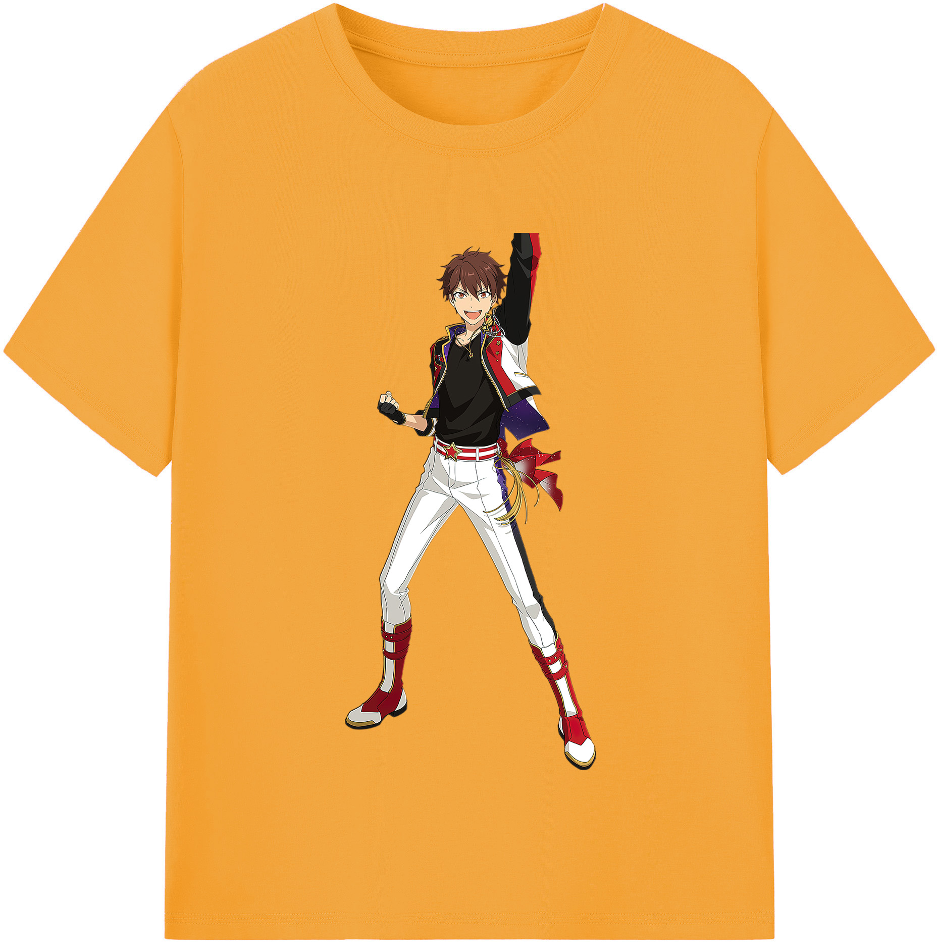 （画像用） あんさんぶるスターズ! Ensemble Stars レディースカジュアルプリントTシャツ（綿100％）