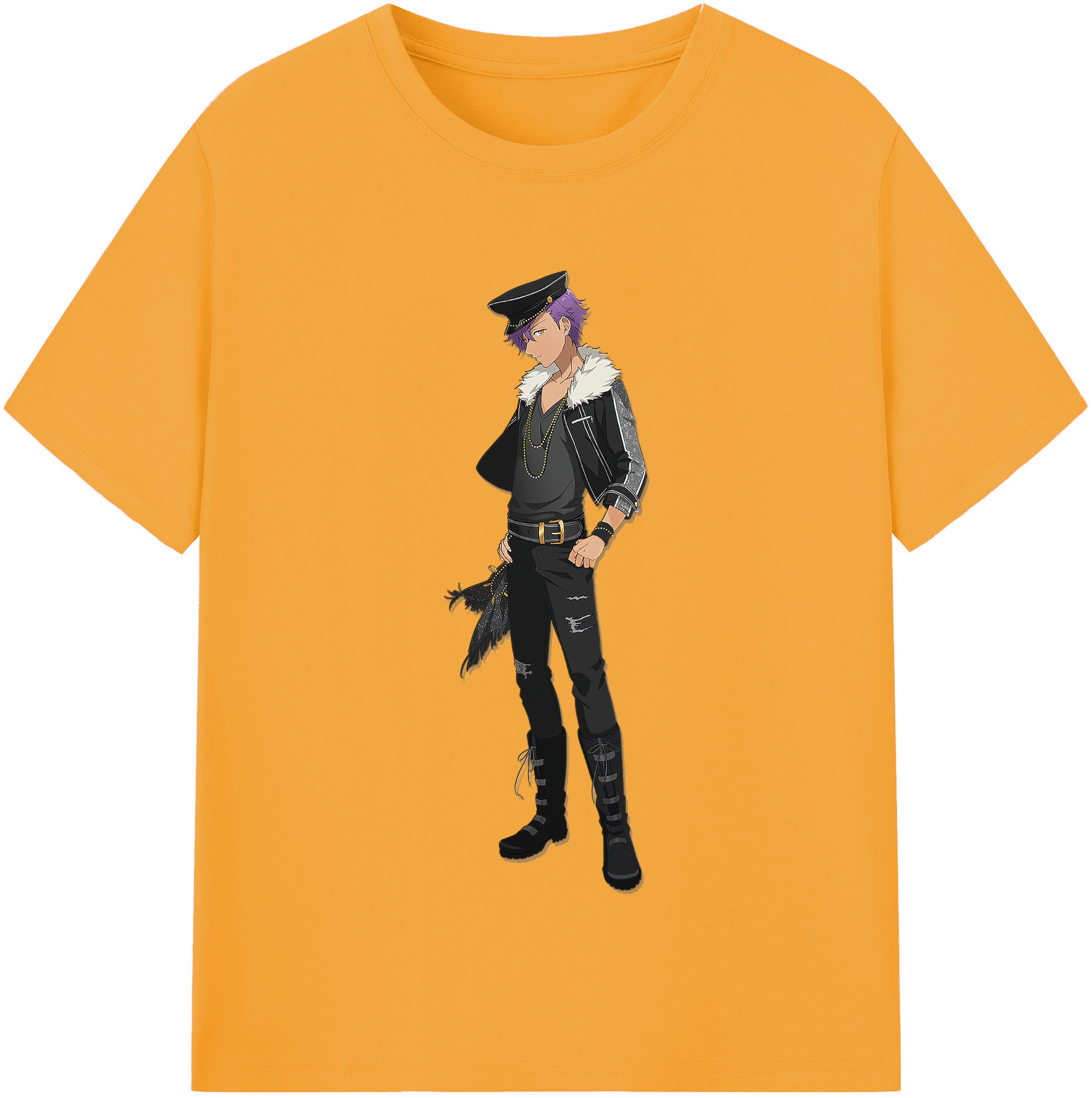 （画像用） あんさんぶるスターズ! Ensemble Stars レディースカジュアルプリントTシャツ（綿100％）