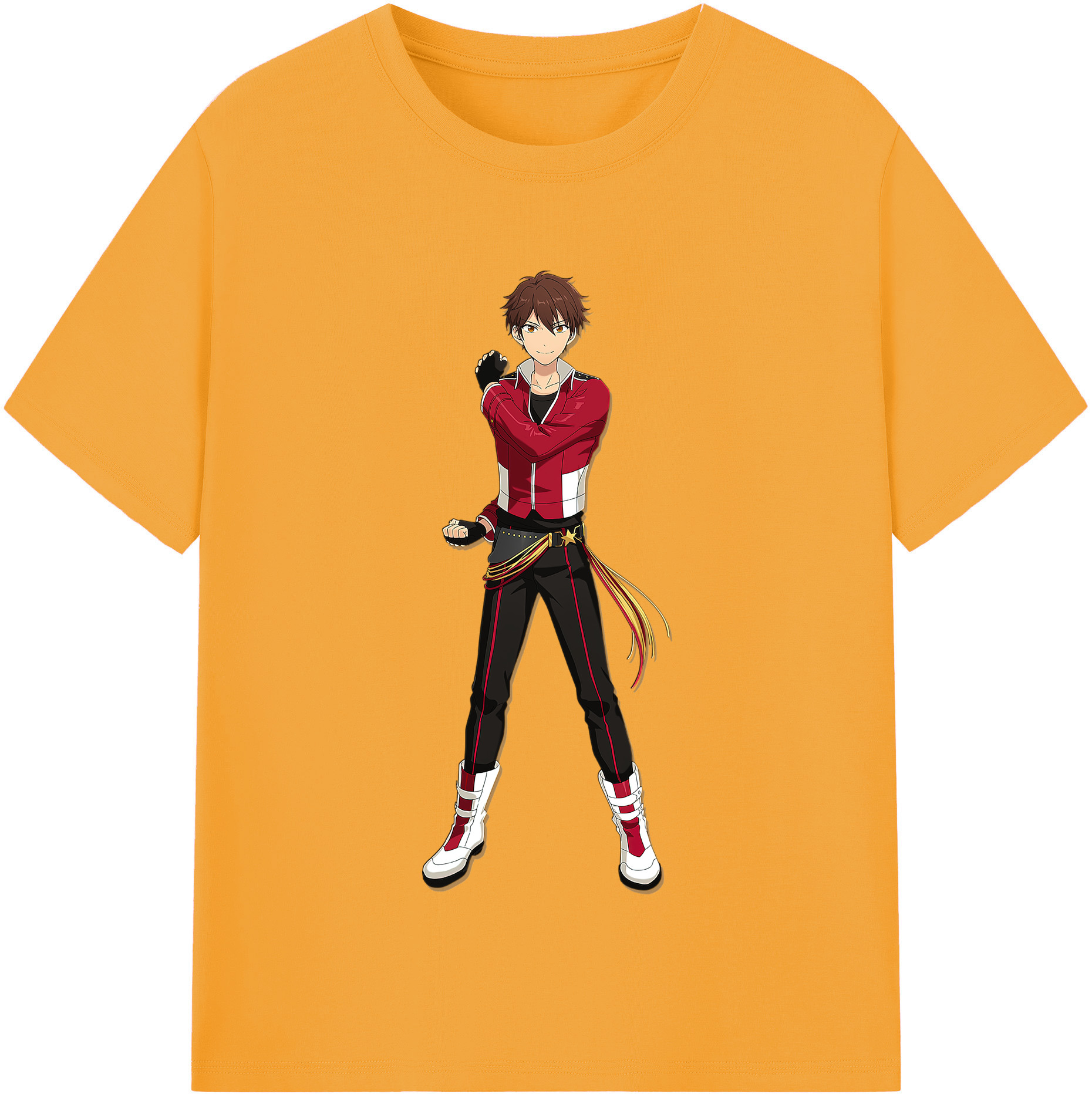 （画像用） あんさんぶるスターズ! Ensemble Stars レディースカジュアルプリントTシャツ（綿100％）