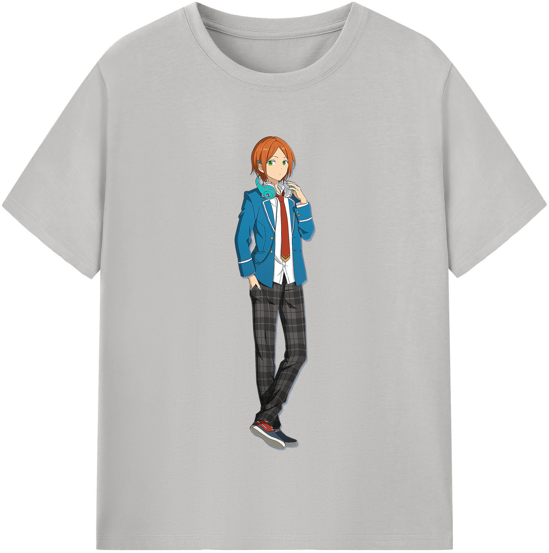 （画像用） あんさんぶるスターズ! Ensemble Stars レディースカジュアルプリントTシャツ（綿100％）