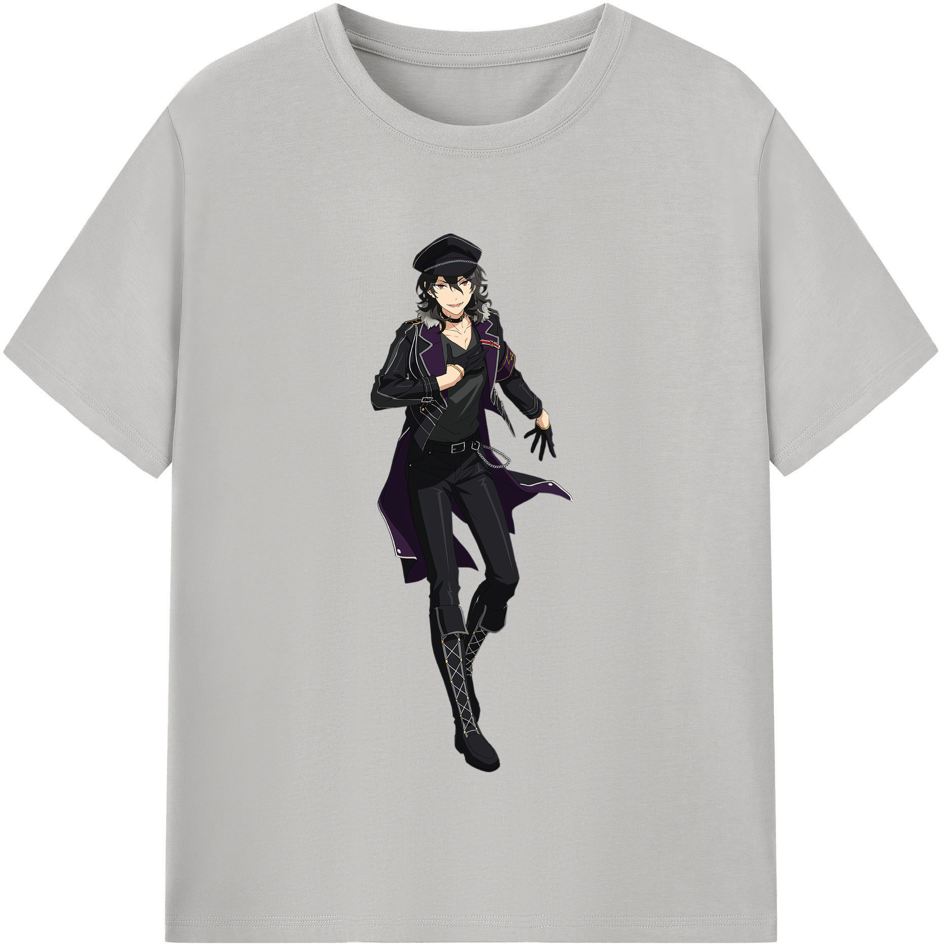 （画像用） あんさんぶるスターズ! Ensemble Stars レディースカジュアルプリントTシャツ（綿100％）