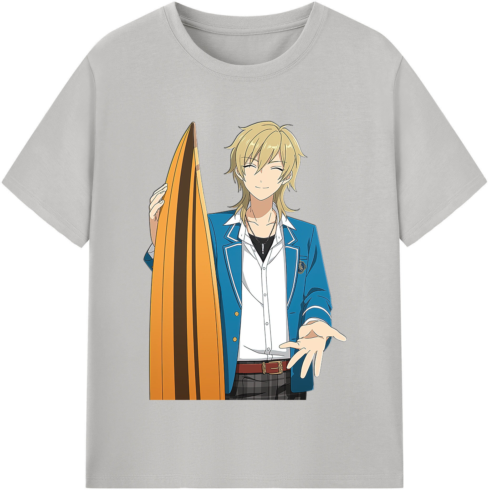 （画像用） あんさんぶるスターズ! Ensemble Stars レディースカジュアルプリントTシャツ（綿100％）