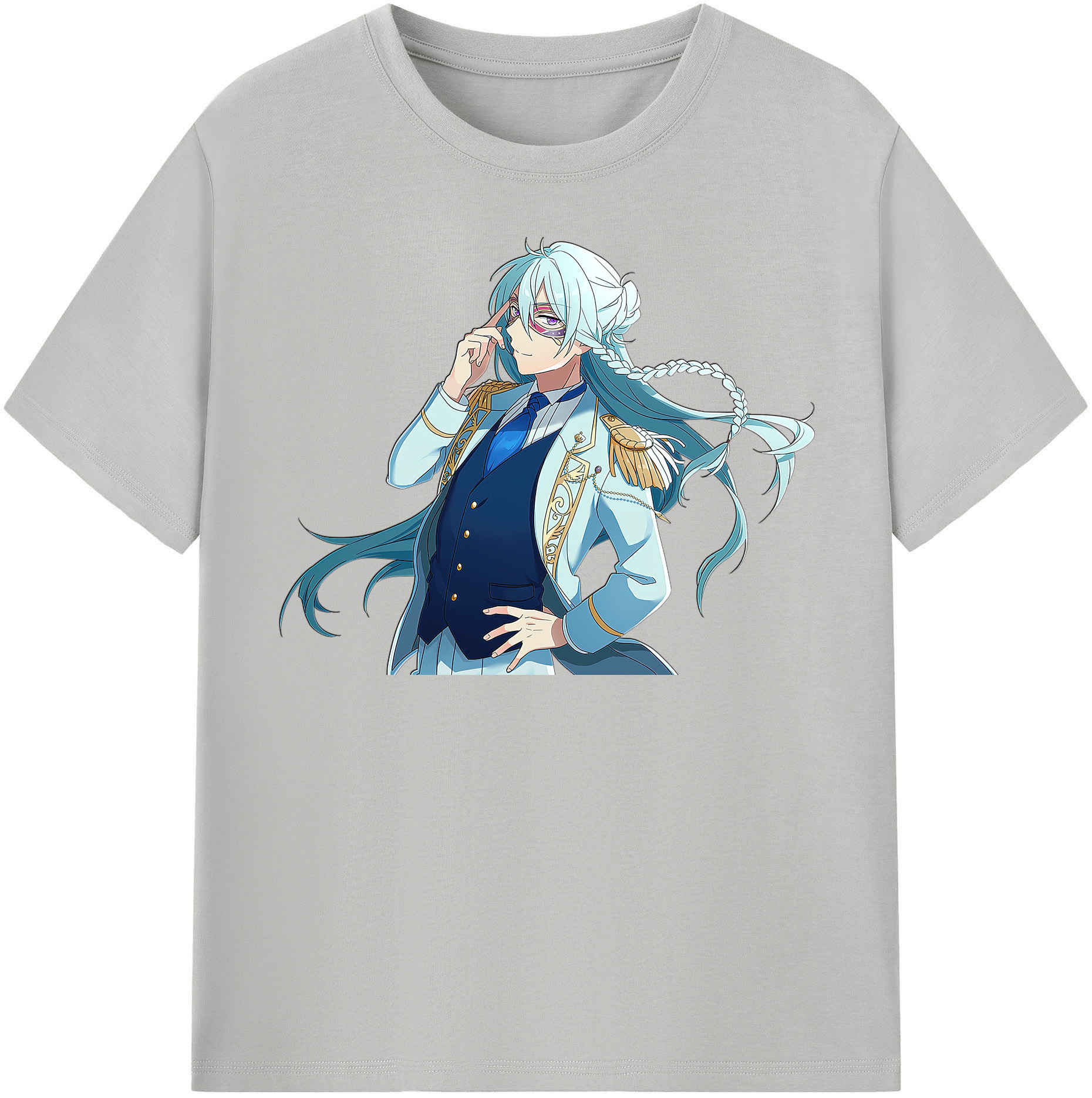 （画像用） あんさんぶるスターズ! Ensemble Stars レディースカジュアルプリントTシャツ（綿100％）