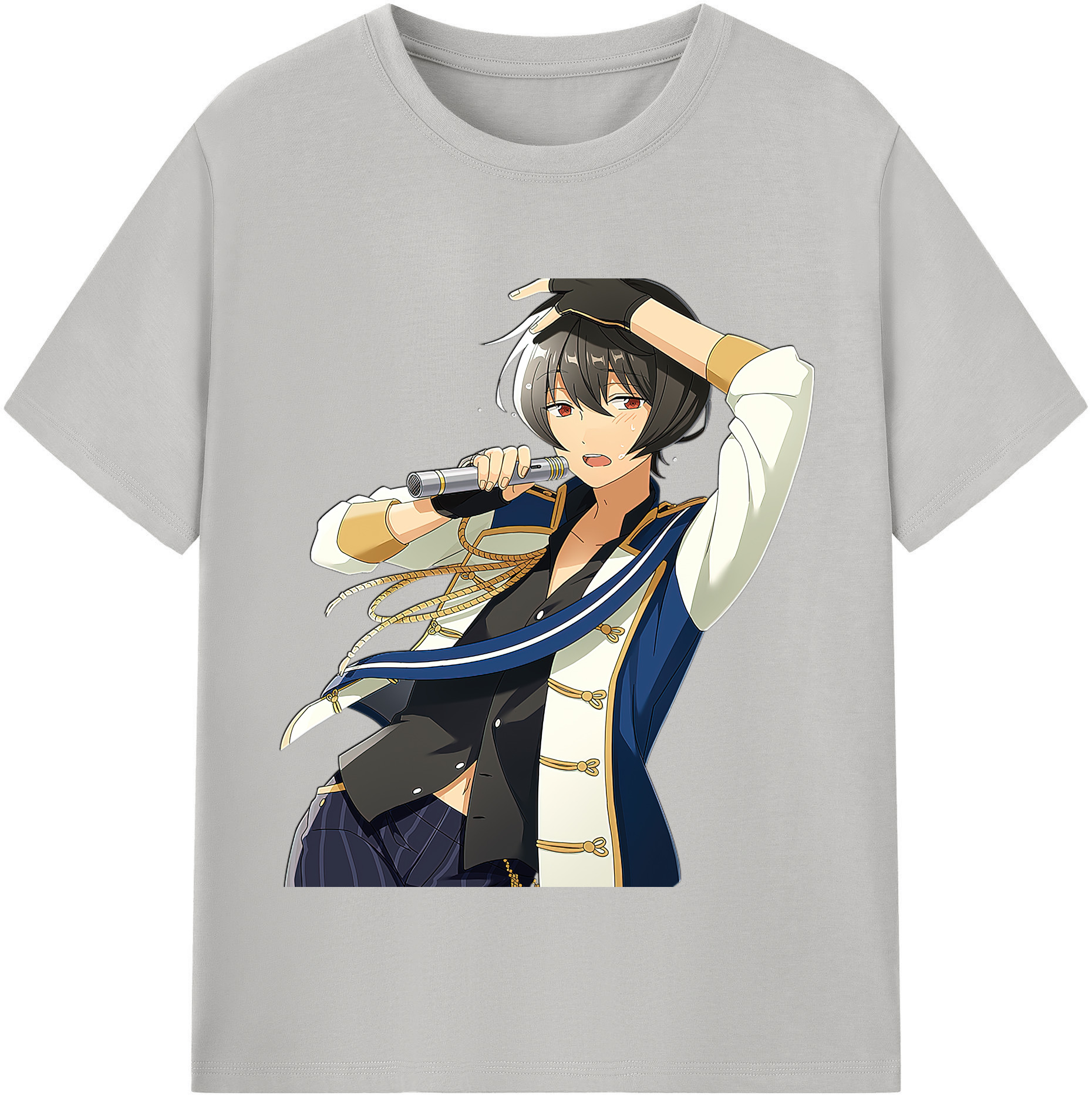 （画像用） あんさんぶるスターズ! Ensemble Stars レディースカジュアルプリントTシャツ（綿100％）
