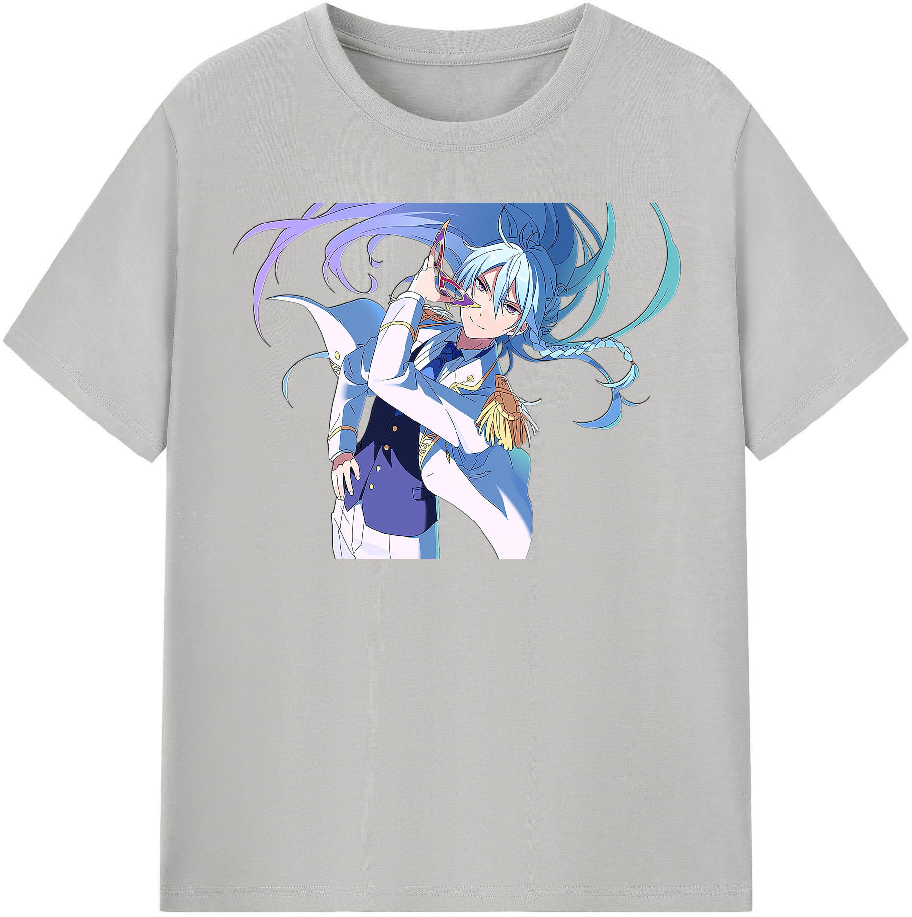 （画像用） あんさんぶるスターズ! Ensemble Stars レディースカジュアルプリントTシャツ（綿100％）