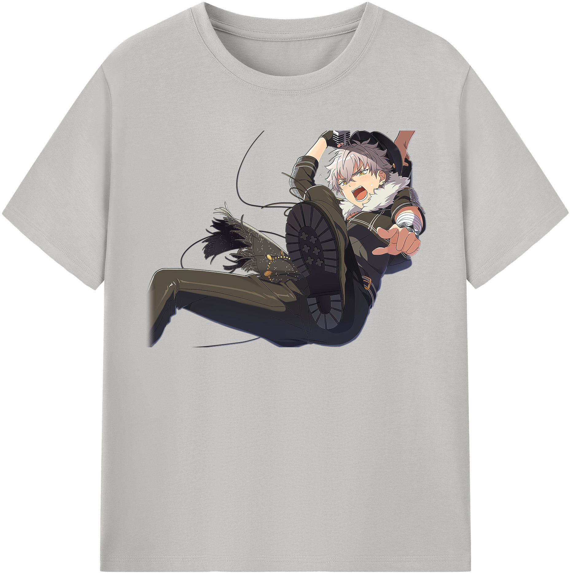 （画像用） あんさんぶるスターズ! Ensemble Stars レディースカジュアルプリントTシャツ（綿100％）