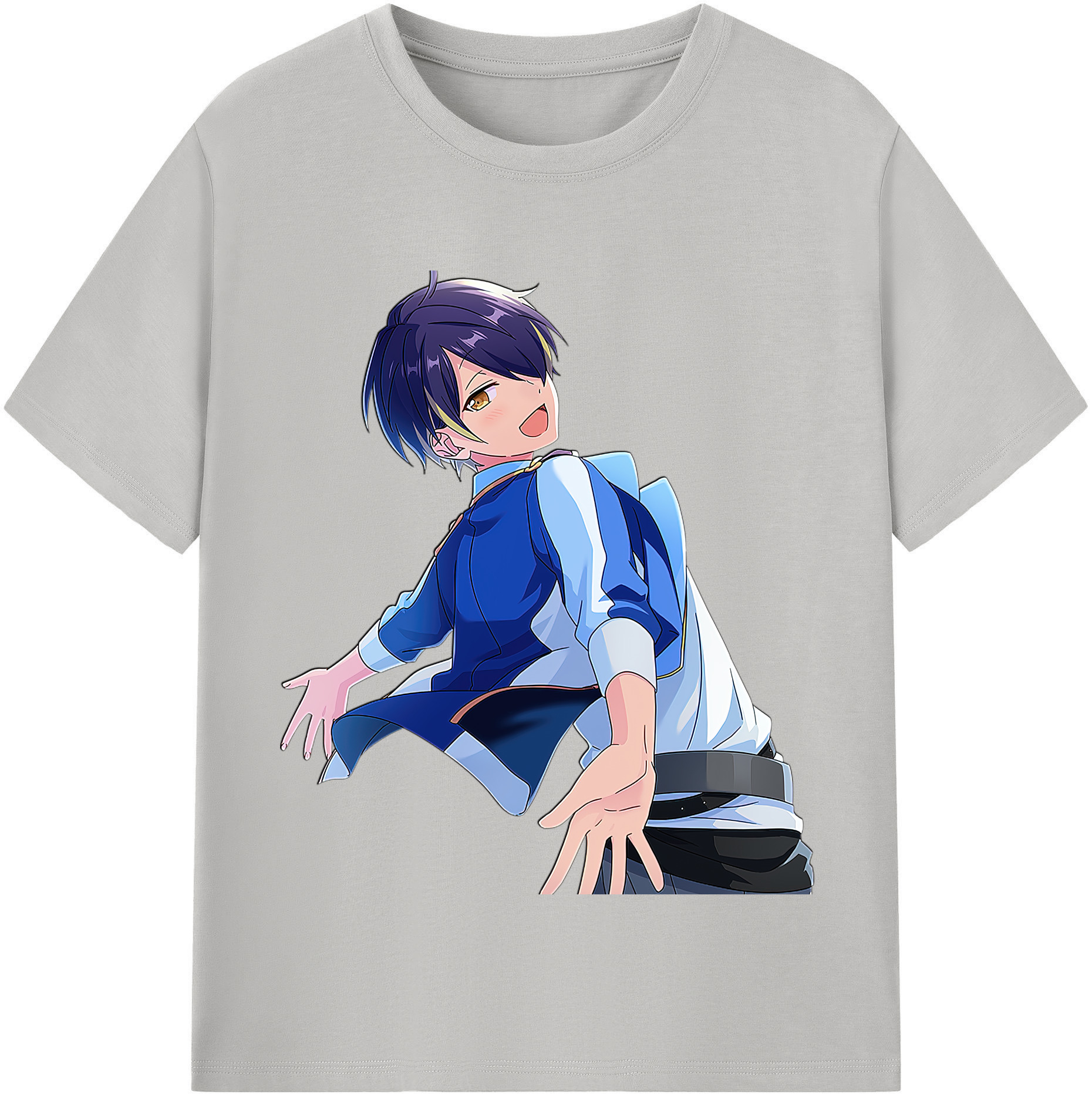 （画像用） あんさんぶるスターズ! Ensemble Stars レディースカジュアルプリントTシャツ（綿100％）