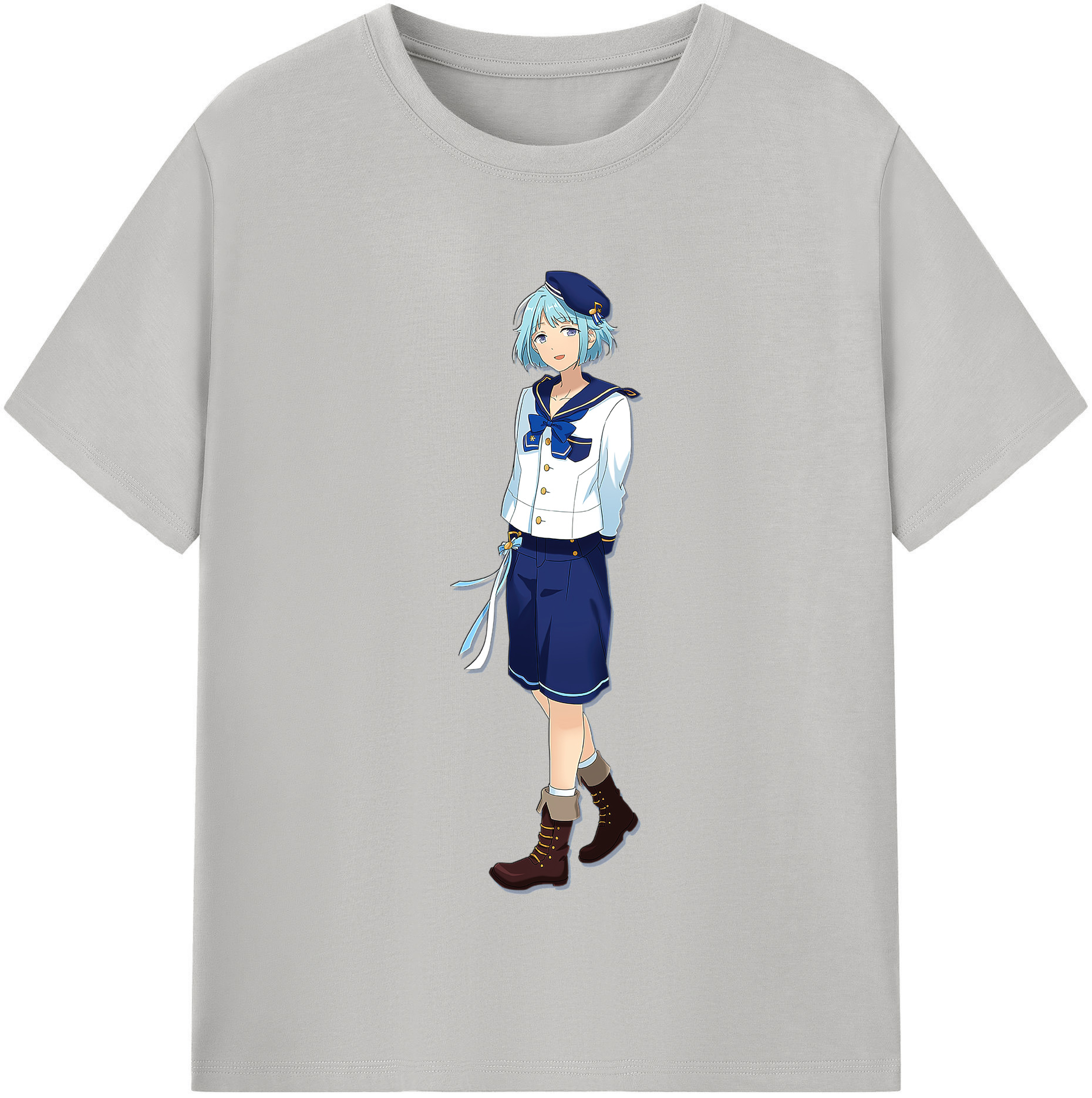 （画像用） あんさんぶるスターズ! Ensemble Stars レディースカジュアルプリントTシャツ（綿100％）