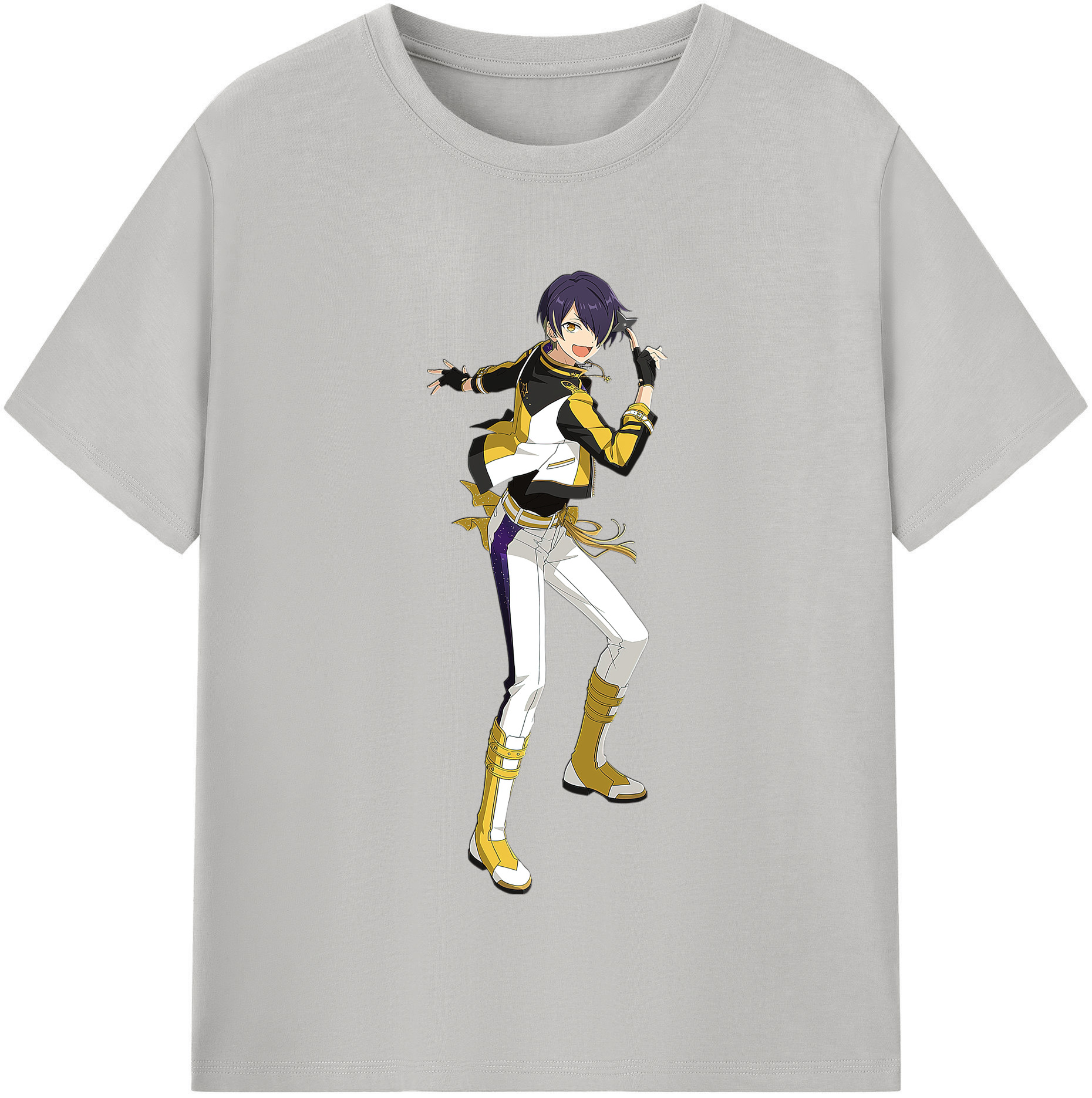 （画像用） あんさんぶるスターズ! Ensemble Stars レディースカジュアルプリントTシャツ（綿100％）