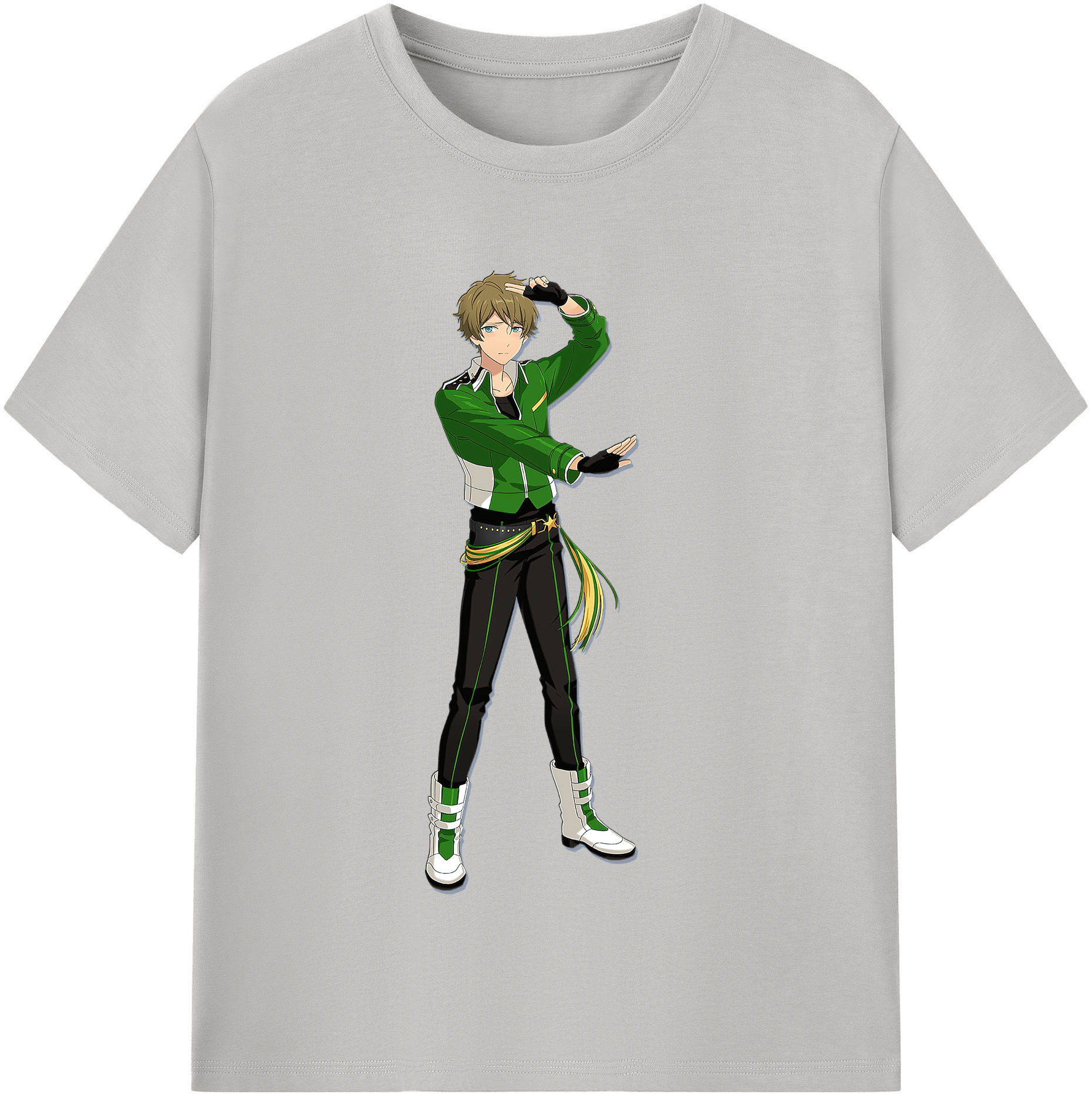 （画像用） あんさんぶるスターズ! Ensemble Stars レディースカジュアルプリントTシャツ（綿100％）