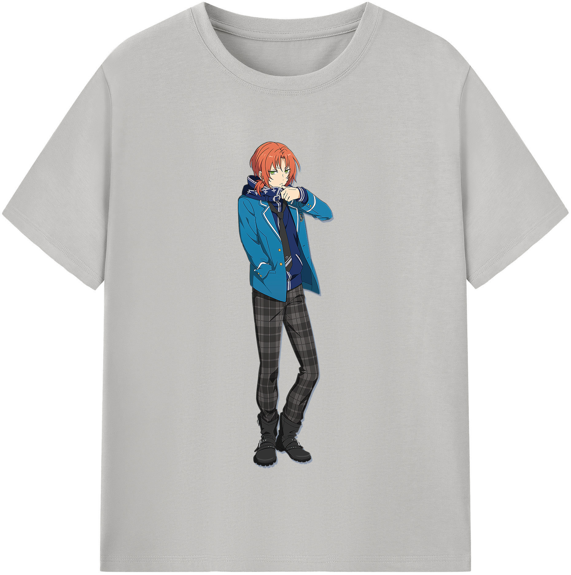 （画像用） あんさんぶるスターズ! Ensemble Stars レディースカジュアルプリントTシャツ（綿100％）