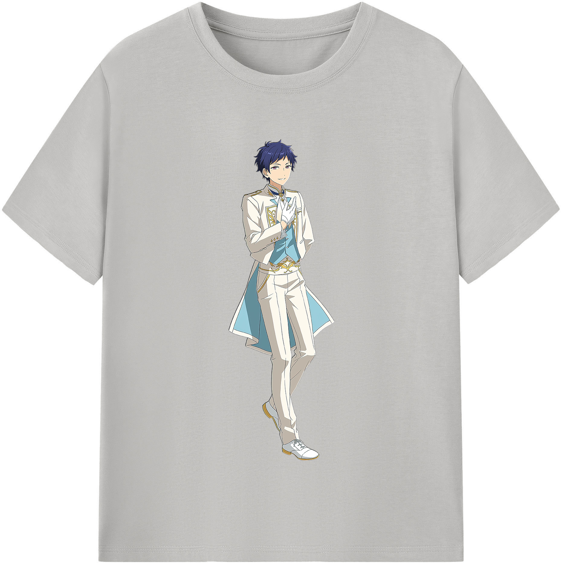 （画像用） あんさんぶるスターズ! Ensemble Stars レディースカジュアルプリントTシャツ（綿100％）