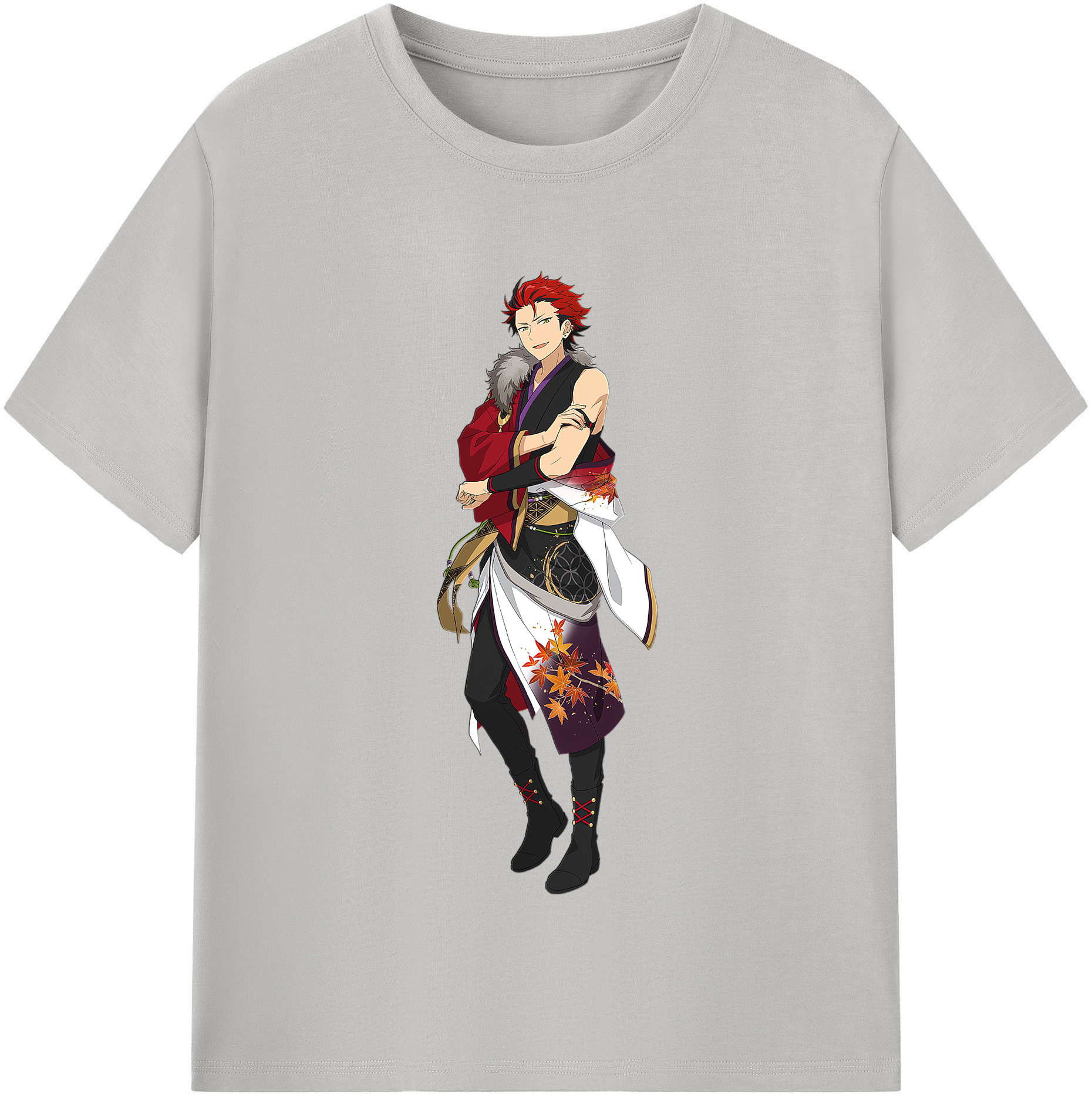 （画像用） あんさんぶるスターズ! Ensemble Stars レディースカジュアルプリントTシャツ（綿100％）