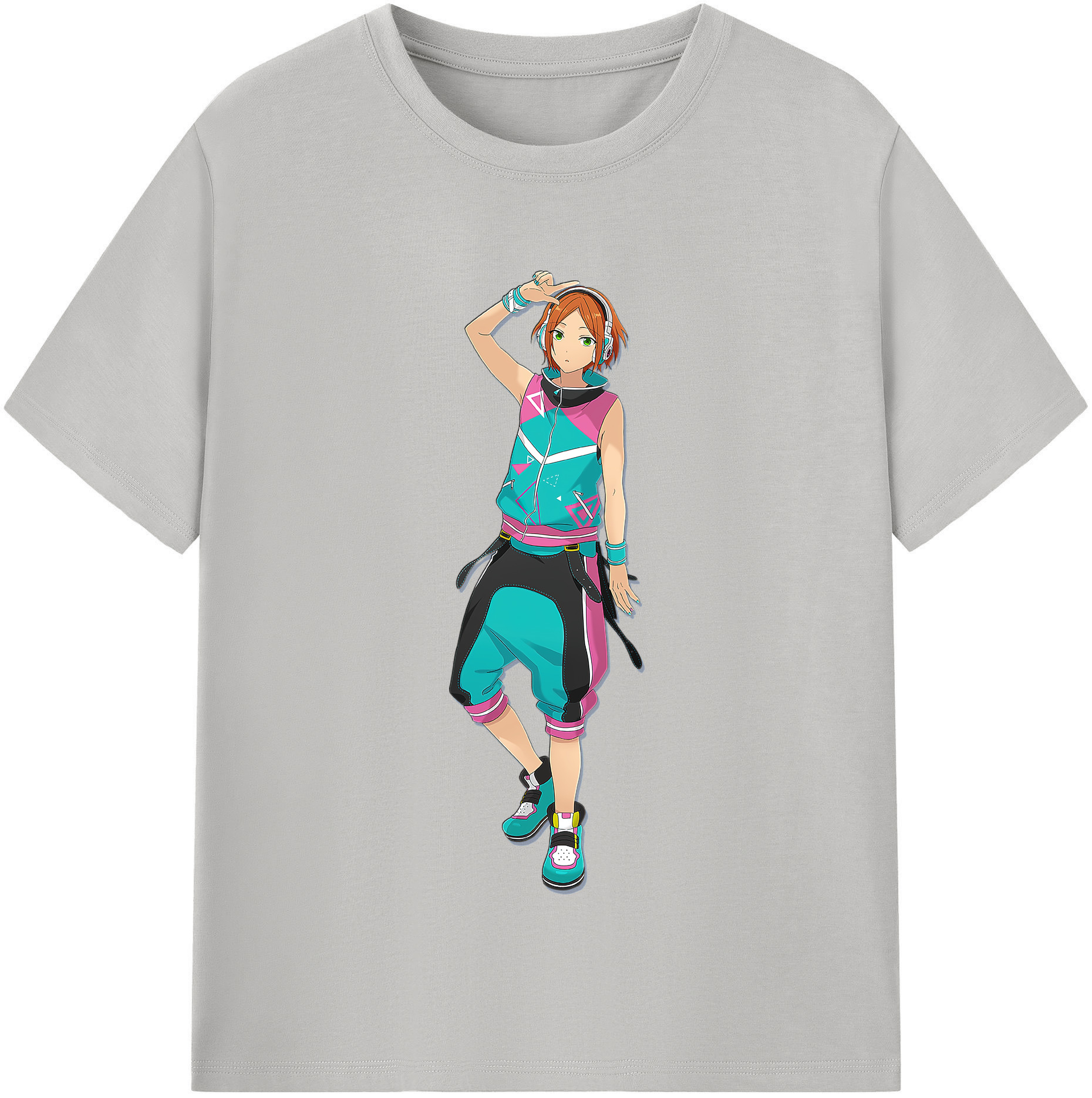 （画像用） あんさんぶるスターズ! Ensemble Stars レディースカジュアルプリントTシャツ（綿100％）