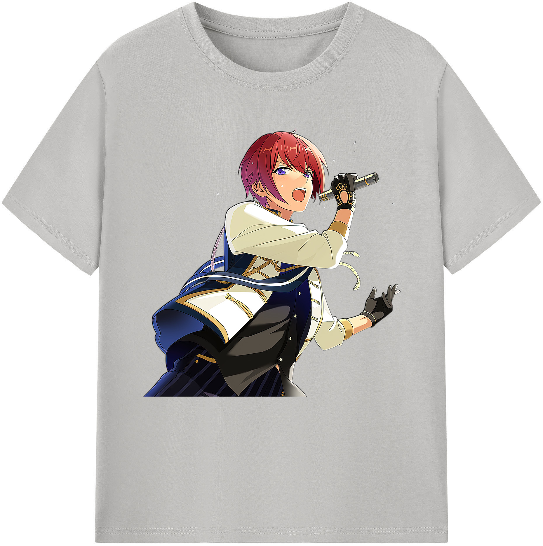 （画像用） あんさんぶるスターズ! Ensemble Stars レディースカジュアルプリントTシャツ（綿100％）