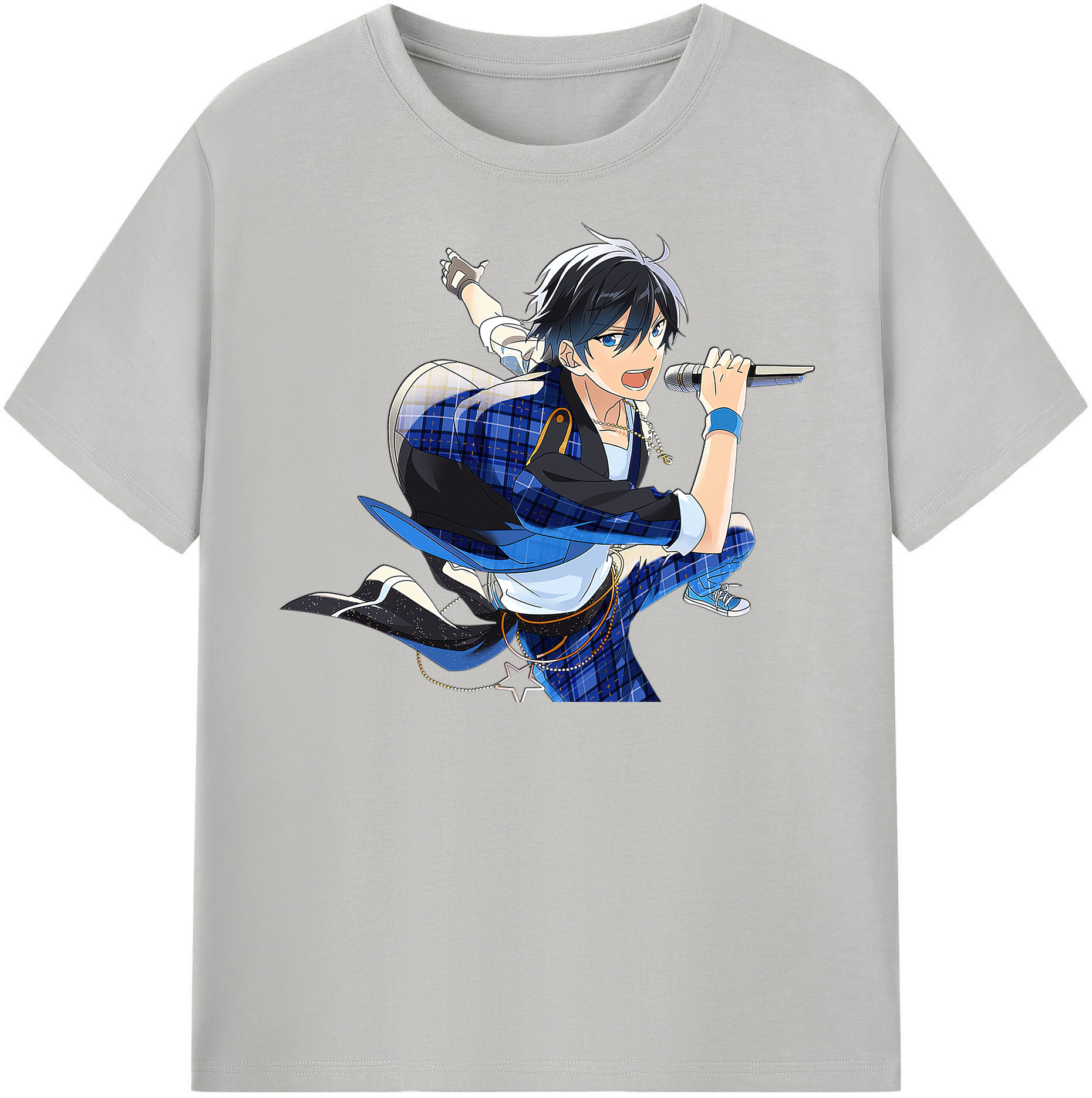 （画像用） あんさんぶるスターズ! Ensemble Stars レディースカジュアルプリントTシャツ（綿100％）