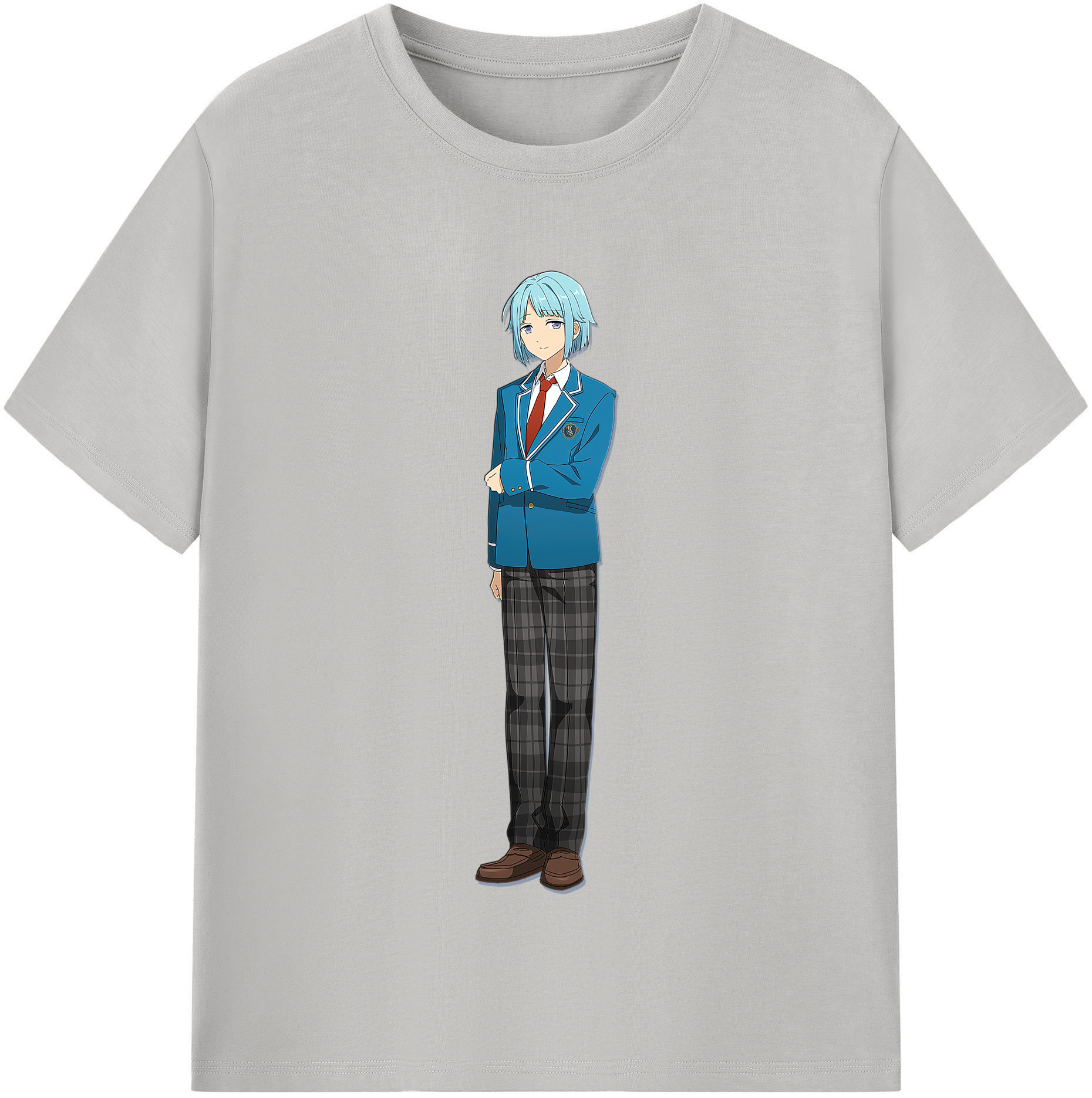 （画像用） あんさんぶるスターズ! Ensemble Stars レディースカジュアルプリントTシャツ（綿100％）