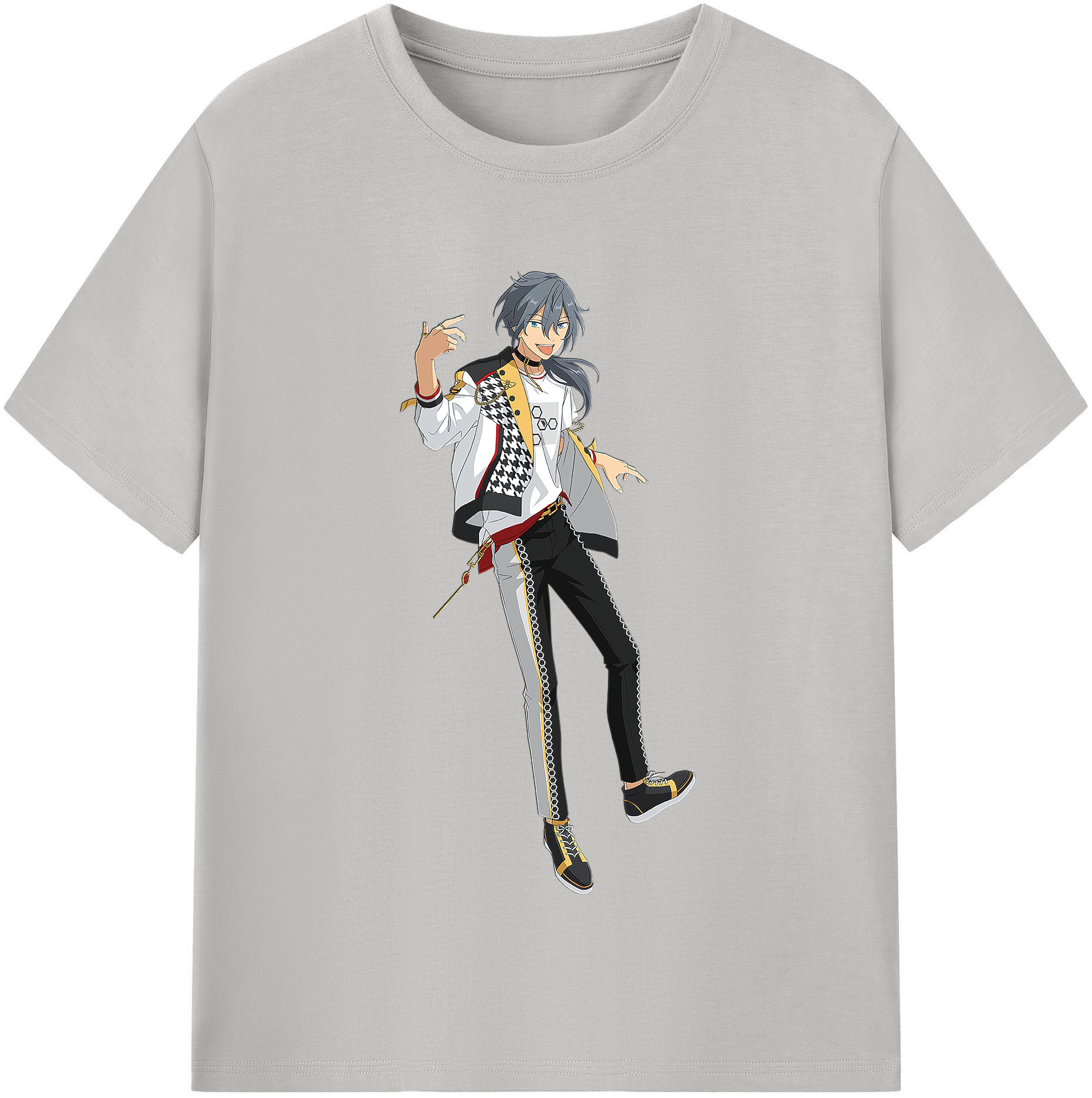 （画像用） あんさんぶるスターズ! Ensemble Stars レディースカジュアルプリントTシャツ（綿100％）