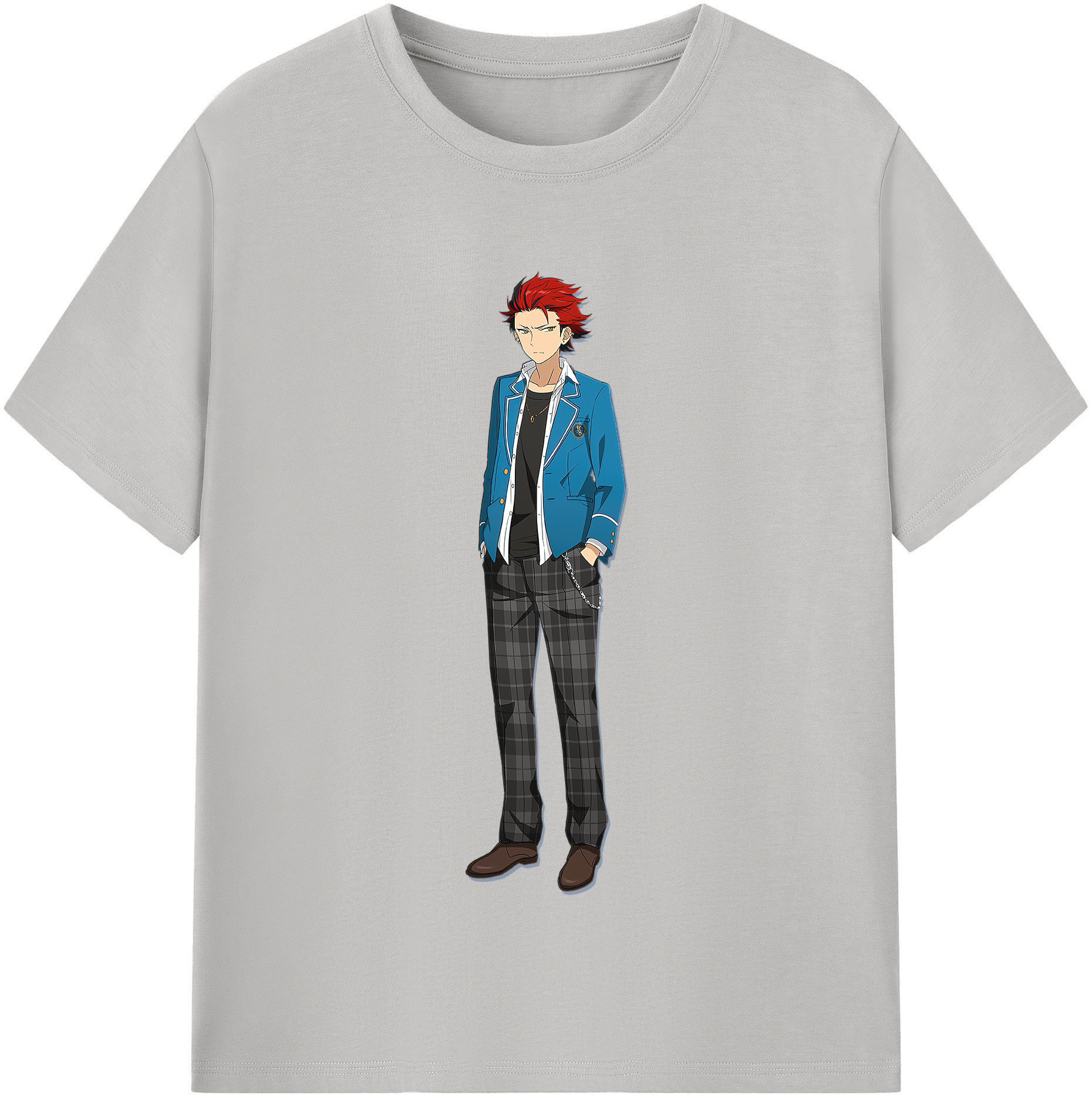 （画像用） あんさんぶるスターズ! Ensemble Stars レディースカジュアルプリントTシャツ（綿100％）