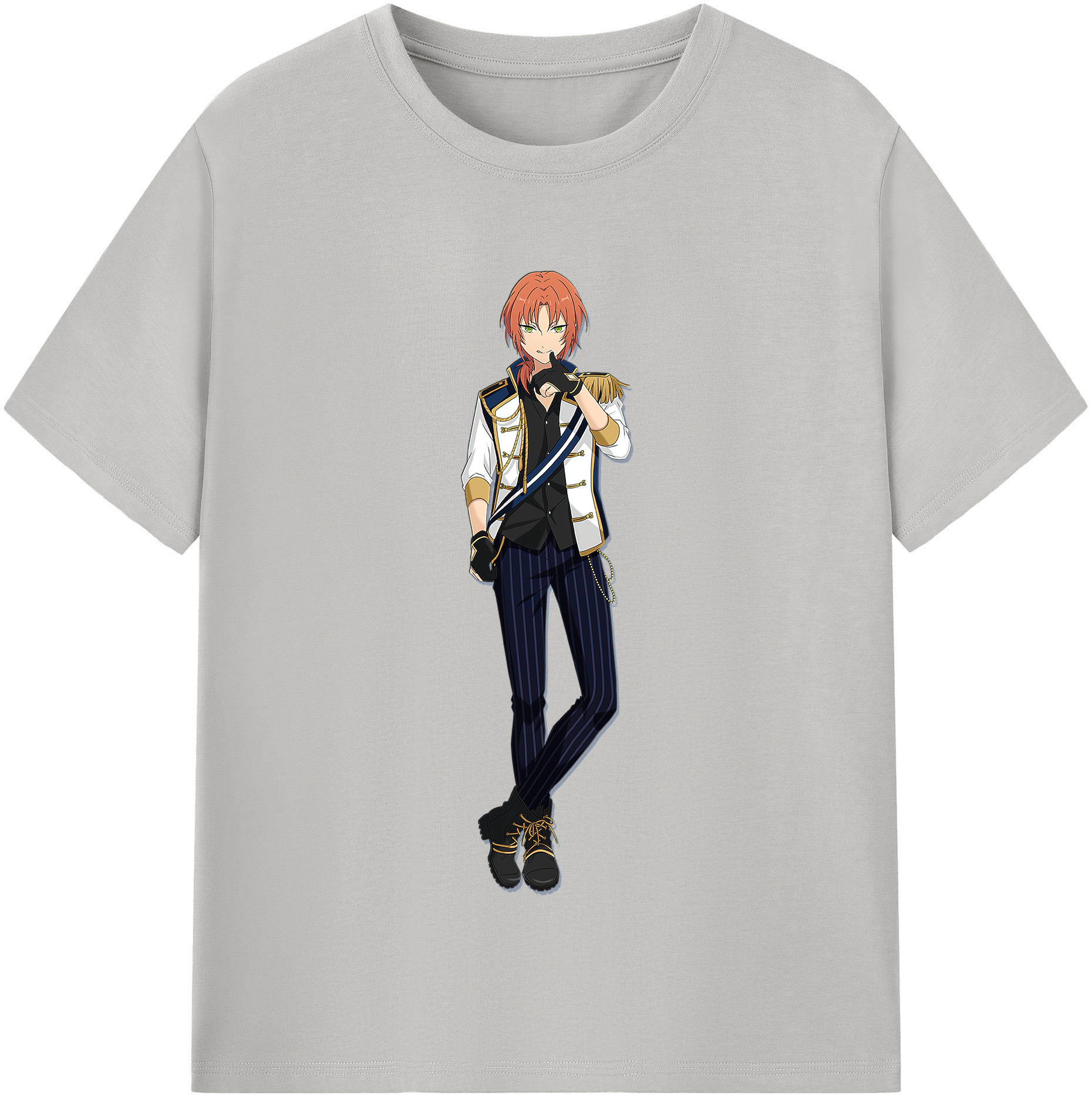 （画像用） あんさんぶるスターズ! Ensemble Stars レディースカジュアルプリントTシャツ（綿100％）