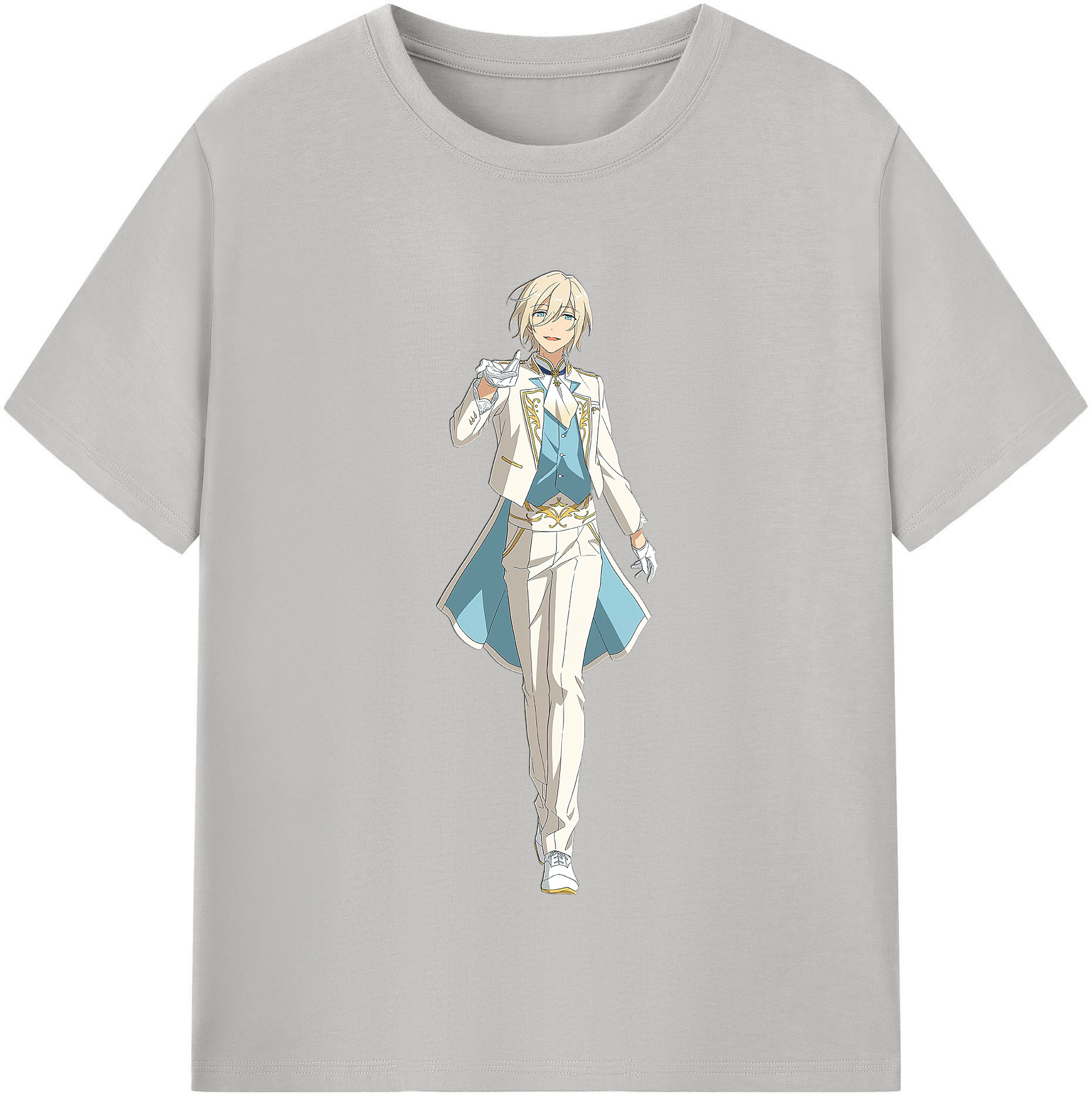 （画像用） あんさんぶるスターズ! Ensemble Stars レディースカジュアルプリントTシャツ（綿100％）
