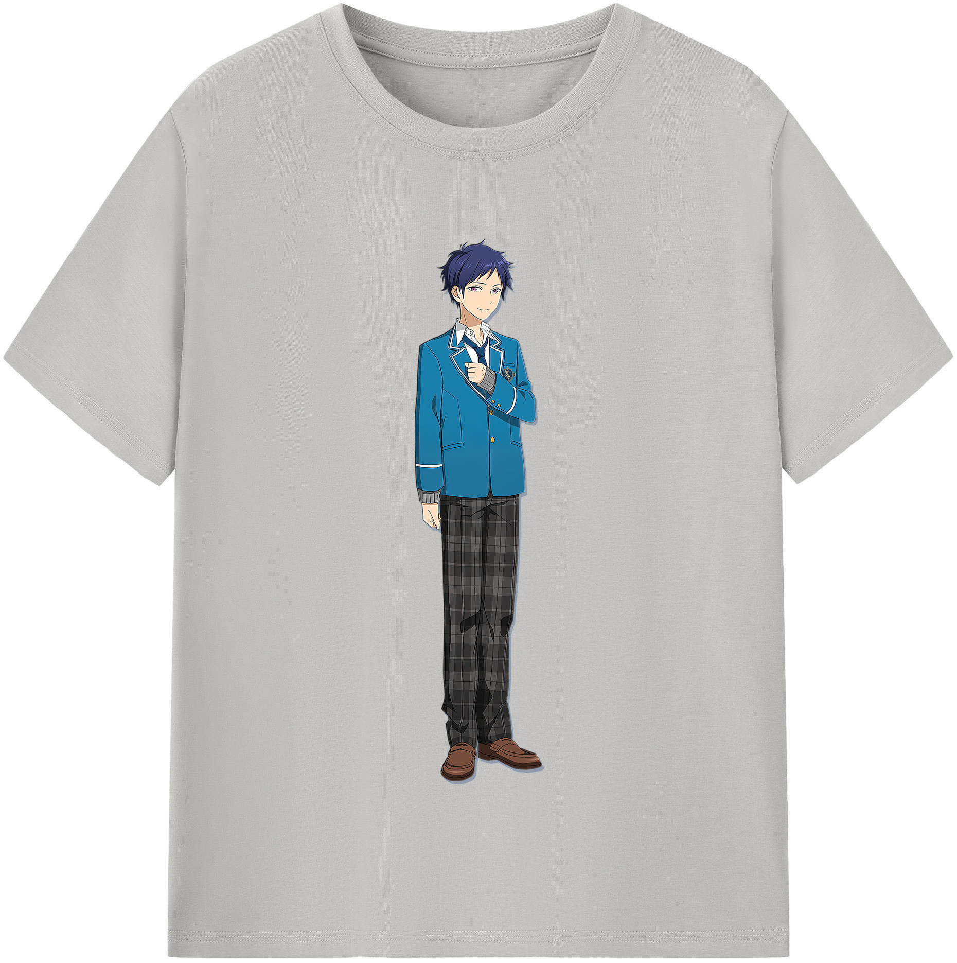 （画像用） あんさんぶるスターズ! Ensemble Stars レディースカジュアルプリントTシャツ（綿100％）