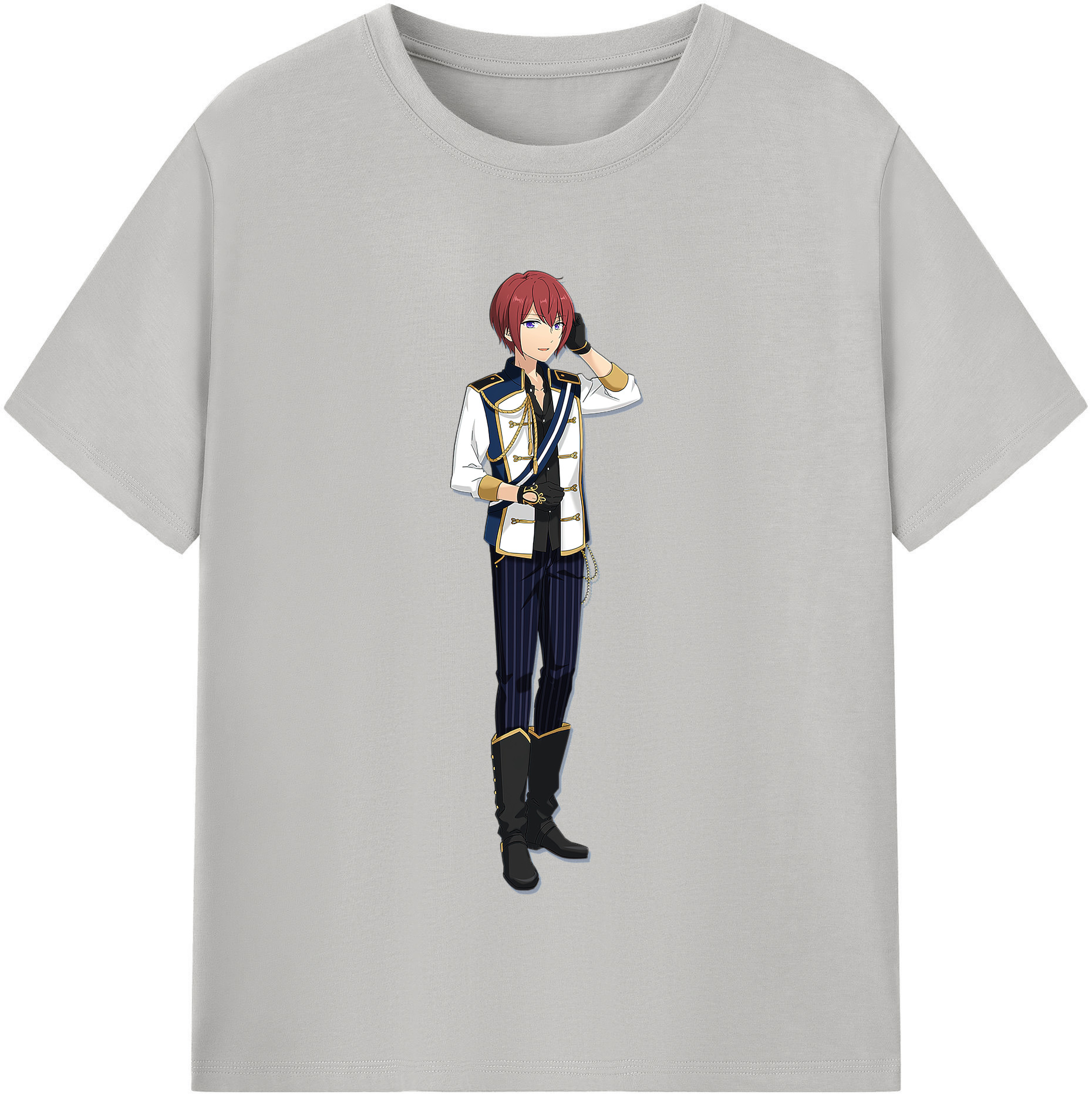 （画像用） あんさんぶるスターズ! Ensemble Stars レディースカジュアルプリントTシャツ（綿100％）