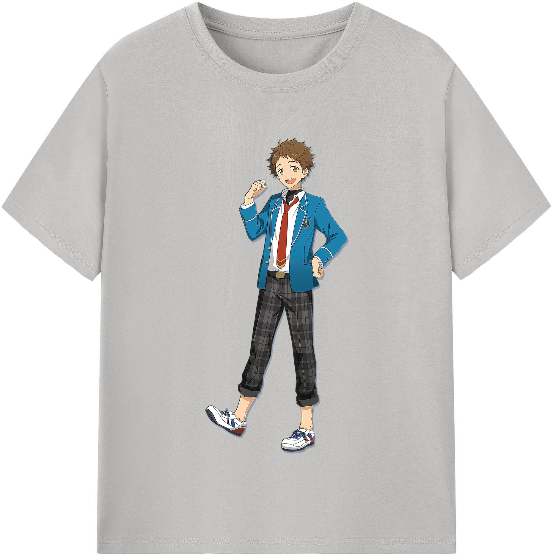 （画像用） あんさんぶるスターズ! Ensemble Stars レディースカジュアルプリントTシャツ（綿100％）