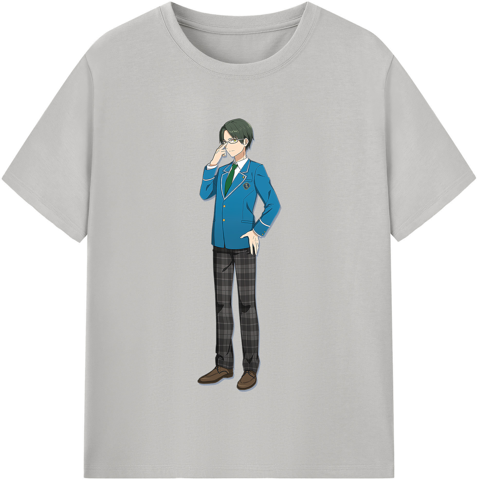 （画像用） あんさんぶるスターズ! Ensemble Stars レディースカジュアルプリントTシャツ（綿100％）