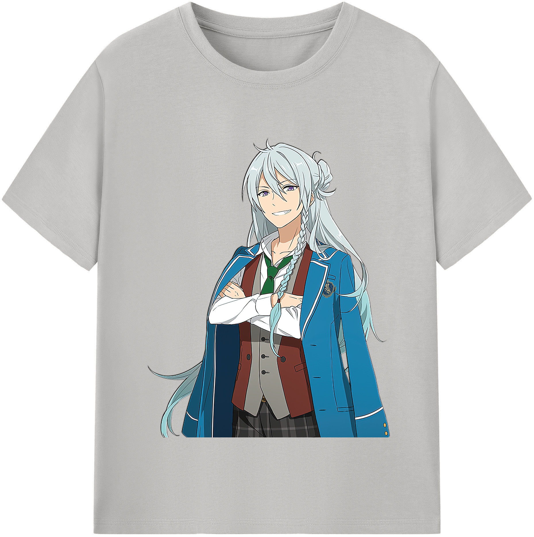 （画像用） あんさんぶるスターズ! Ensemble Stars レディースカジュアルプリントTシャツ（綿100％）