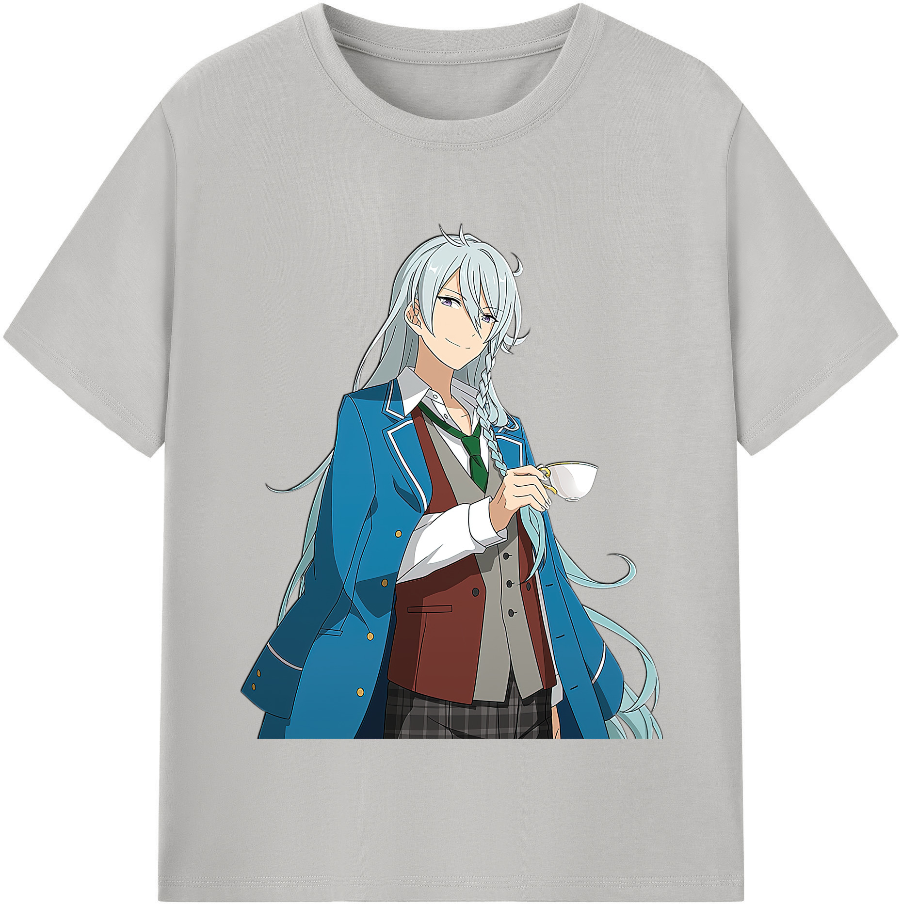（画像用） あんさんぶるスターズ! Ensemble Stars レディースカジュアルプリントTシャツ（綿100％）