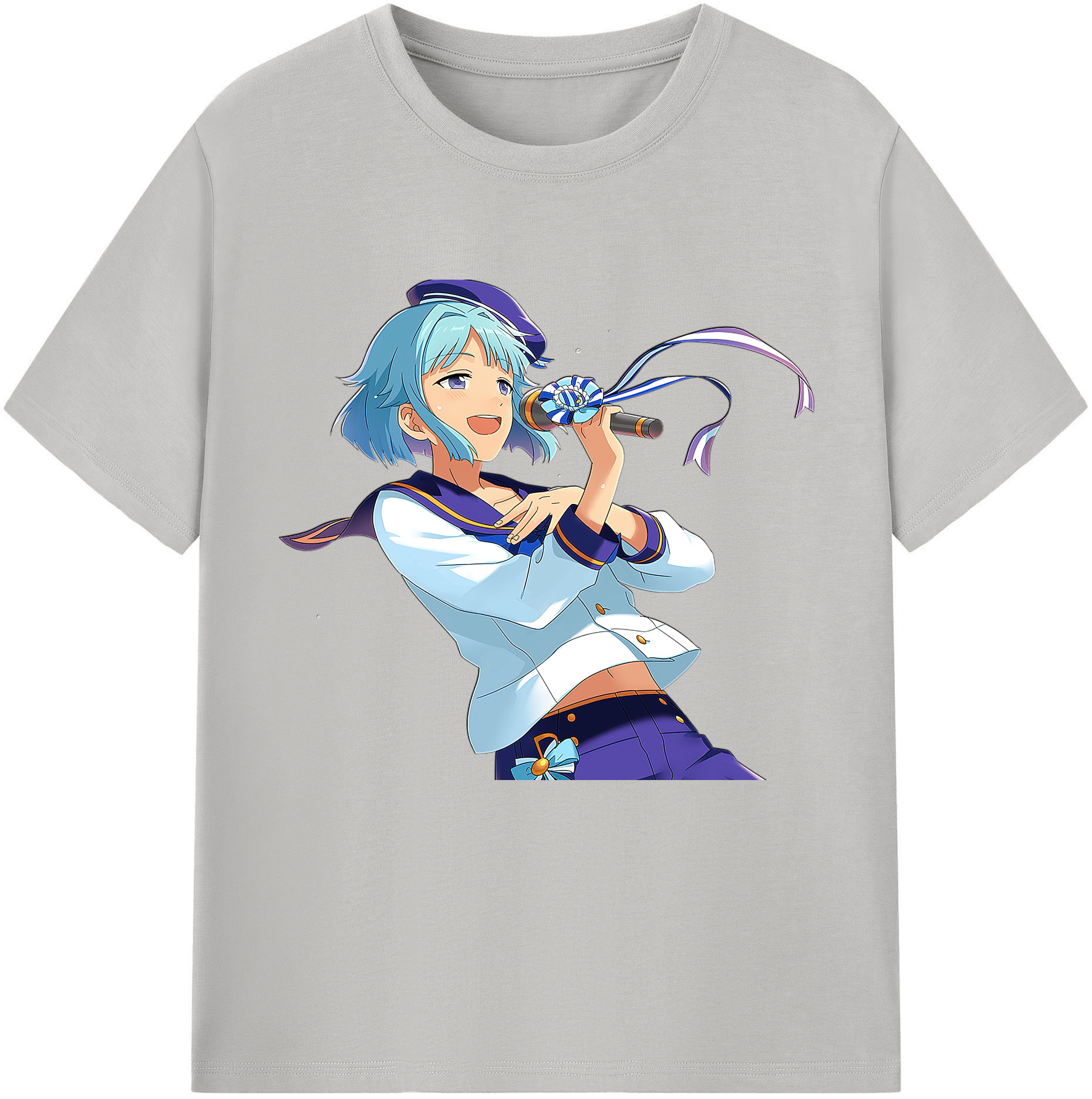 （画像用） あんさんぶるスターズ! Ensemble Stars レディースカジュアルプリントTシャツ（綿100％）