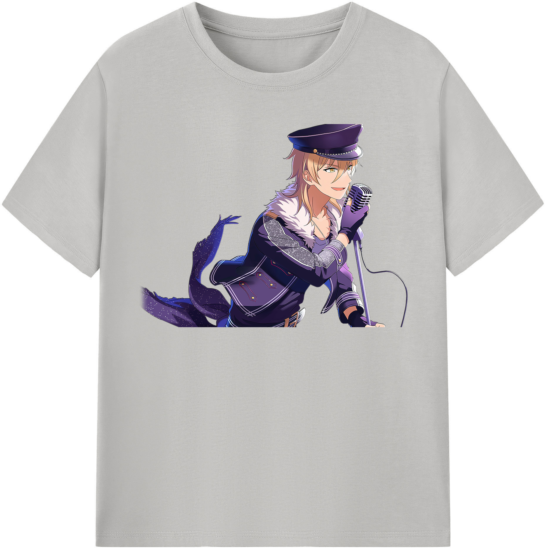 （画像用） あんさんぶるスターズ! Ensemble Stars レディースカジュアルプリントTシャツ（綿100％）