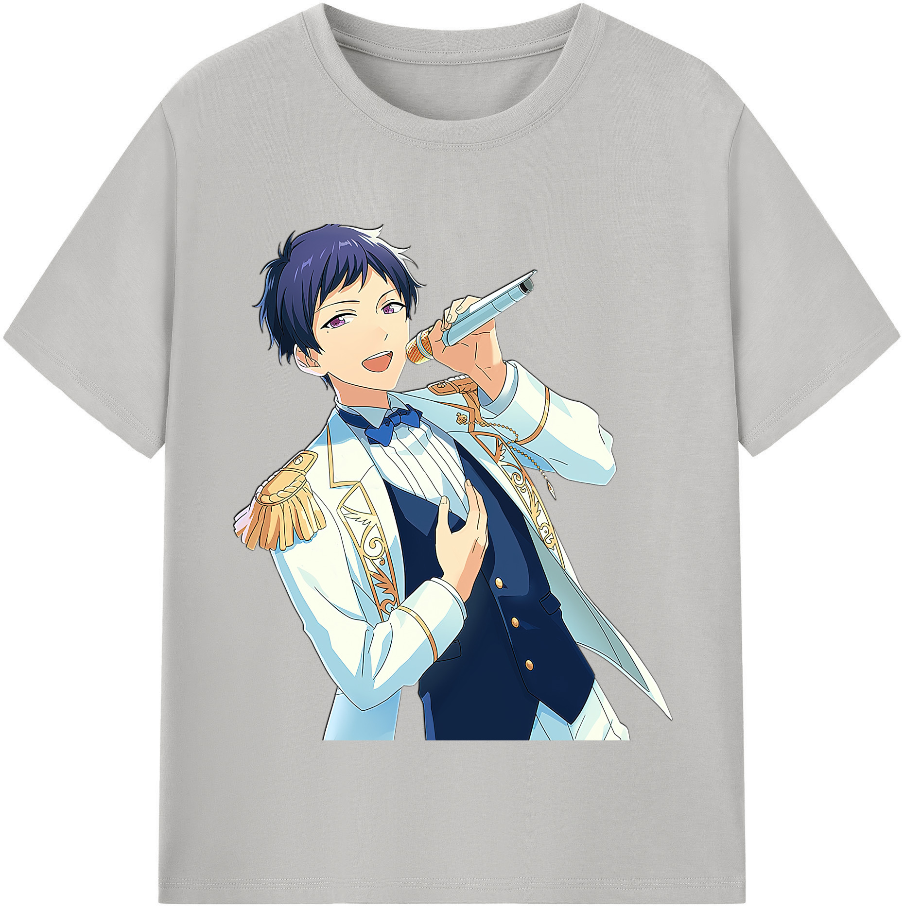 （画像用） あんさんぶるスターズ! Ensemble Stars レディースカジュアルプリントTシャツ（綿100％）