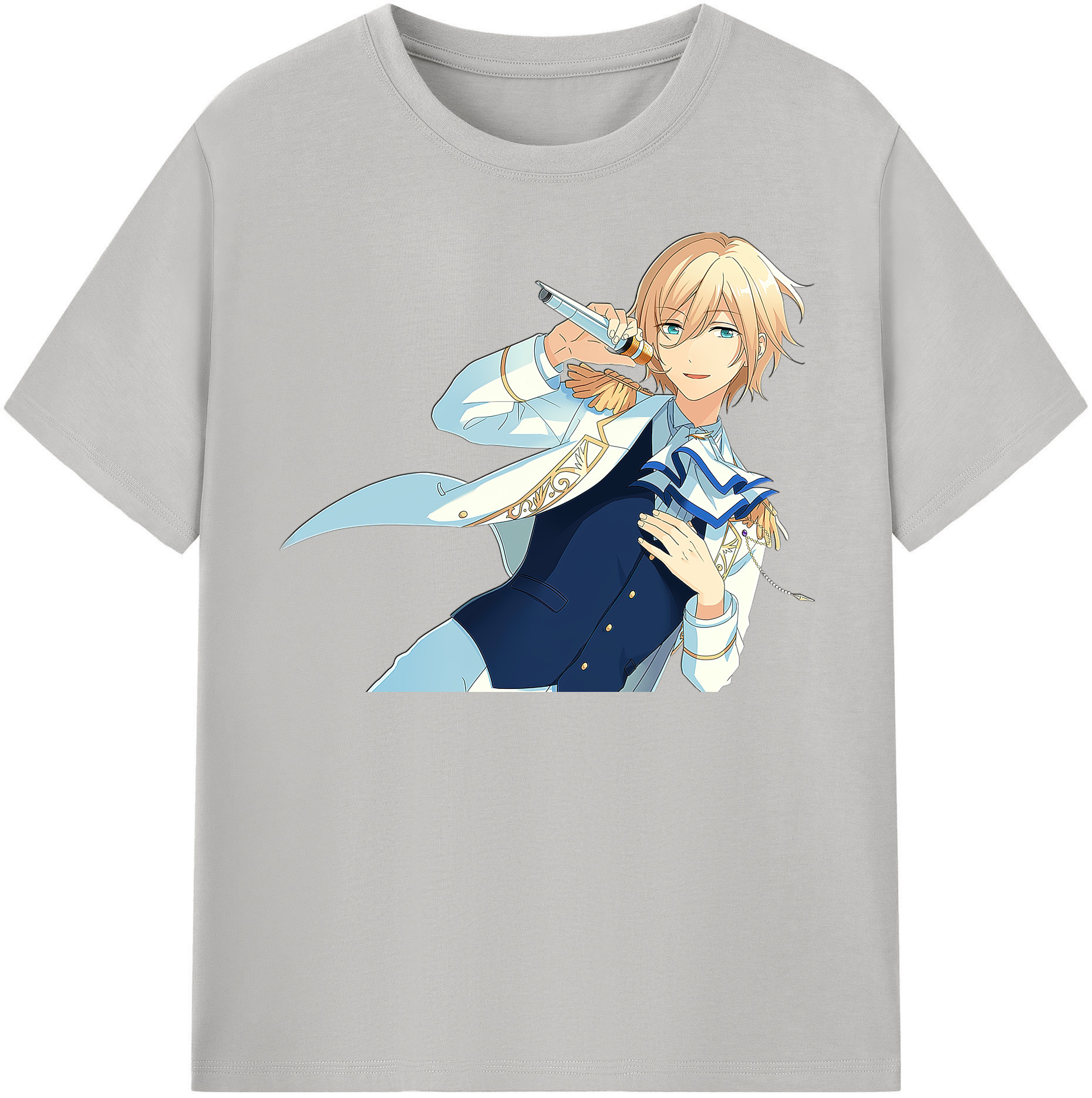 （画像用） あんさんぶるスターズ! Ensemble Stars レディースカジュアルプリントTシャツ（綿100％）