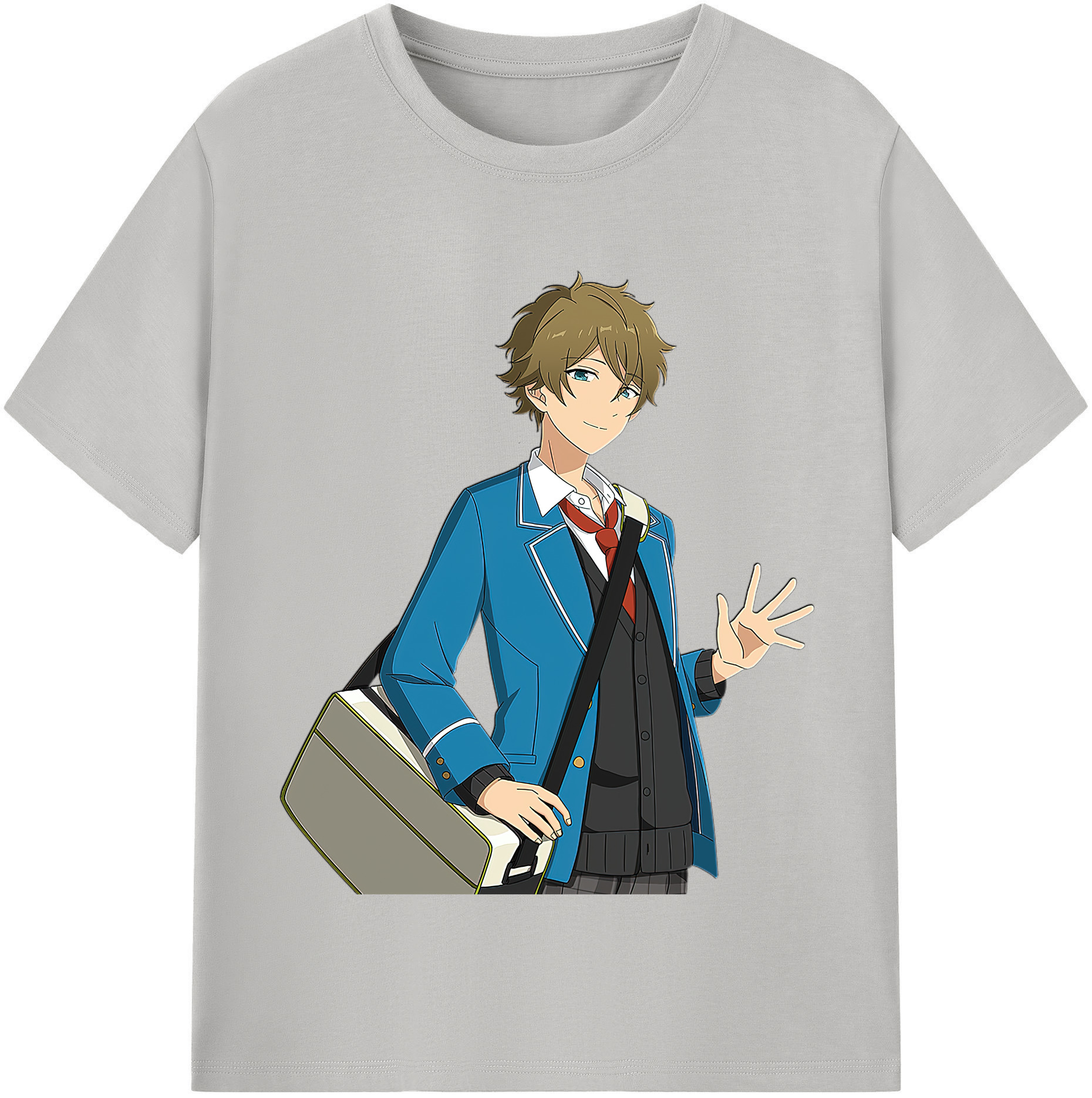 （画像用） あんさんぶるスターズ! Ensemble Stars レディースカジュアルプリントTシャツ（綿100％）