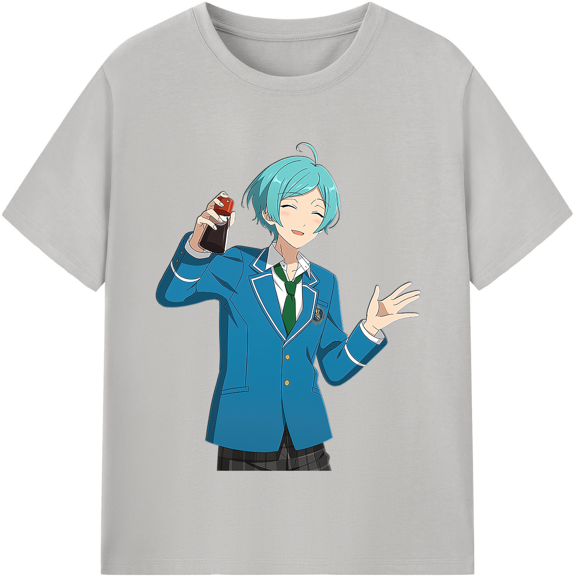 （画像用） あんさんぶるスターズ! Ensemble Stars レディースカジュアルプリントTシャツ（綿100％）