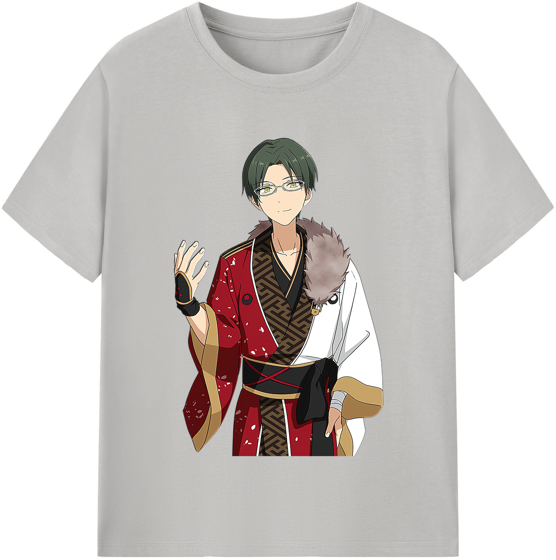 （画像用） あんさんぶるスターズ! Ensemble Stars レディースカジュアルプリントTシャツ（綿100％）