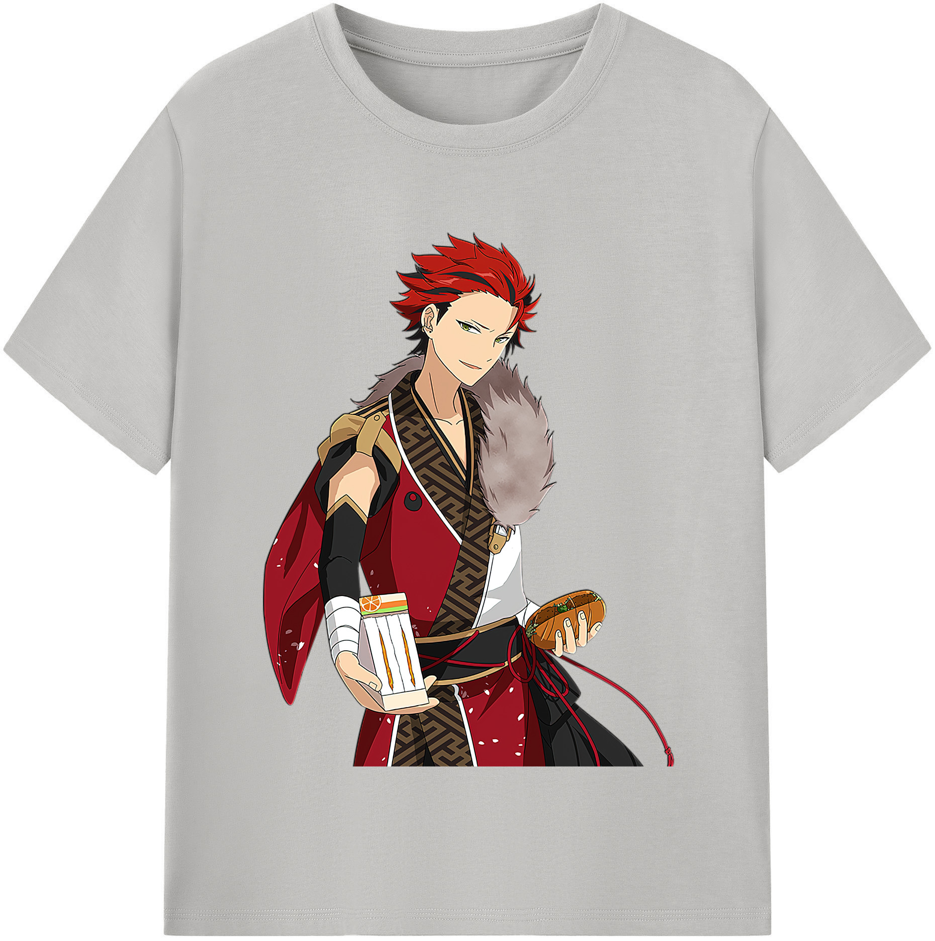 （画像用） あんさんぶるスターズ! Ensemble Stars レディースカジュアルプリントTシャツ（綿100％）