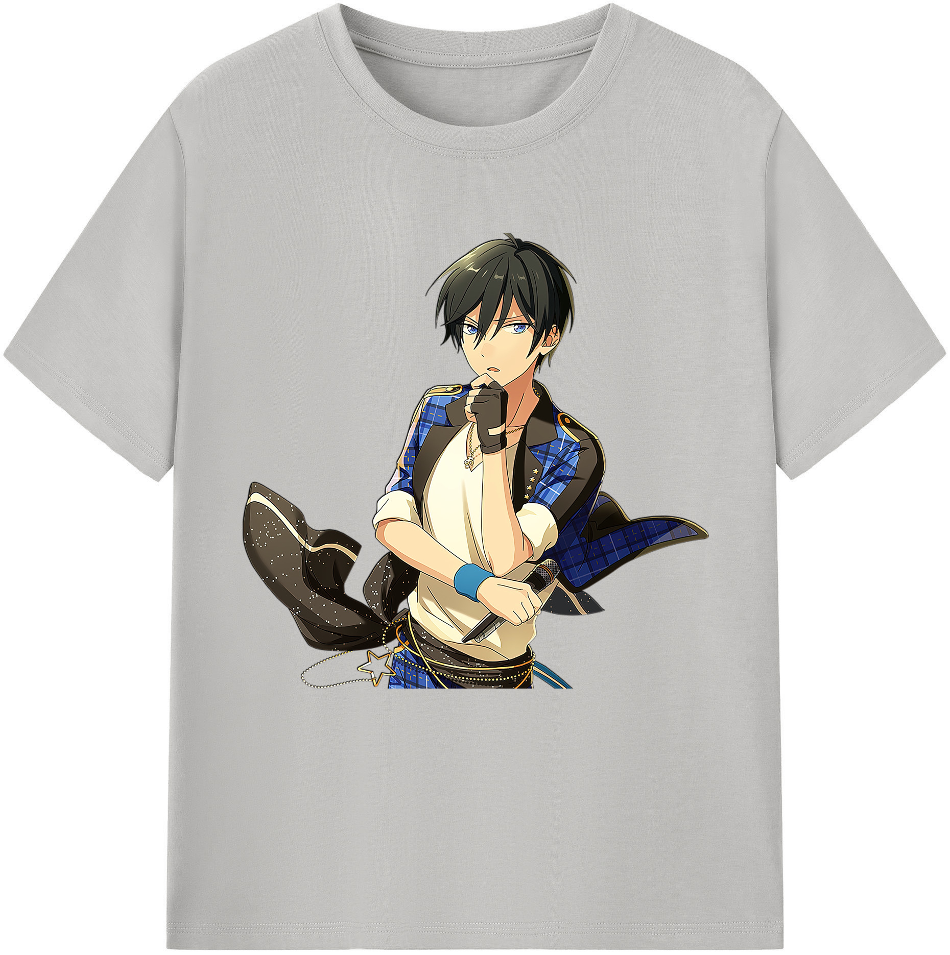 （画像用） あんさんぶるスターズ! Ensemble Stars レディースカジュアルプリントTシャツ（綿100％）