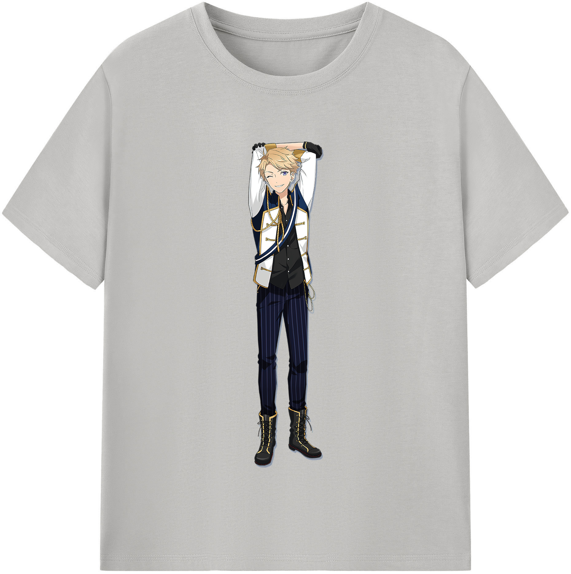 （画像用） あんさんぶるスターズ! Ensemble Stars レディースカジュアルプリントTシャツ（綿100％）