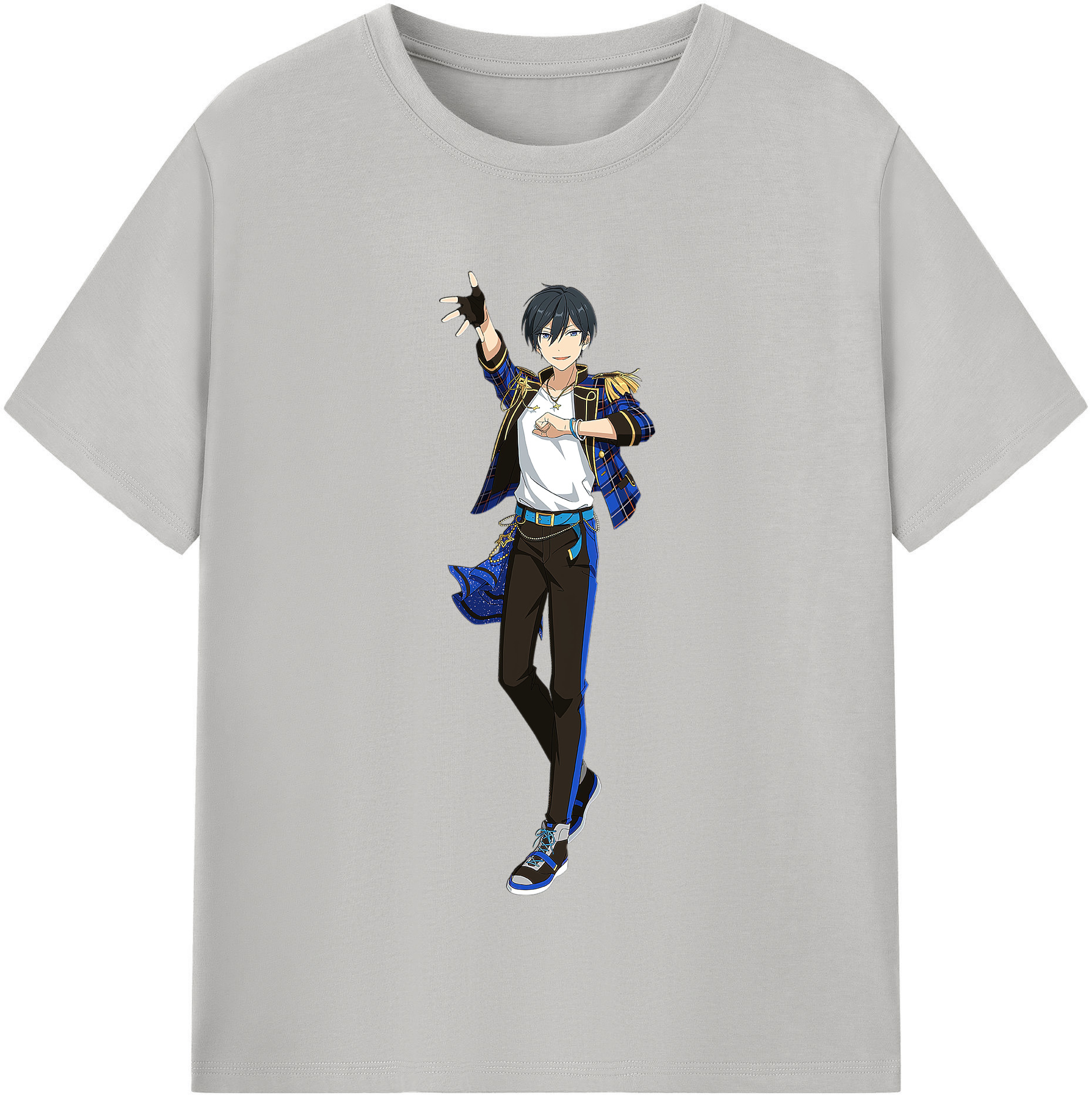 （画像用） あんさんぶるスターズ! Ensemble Stars レディースカジュアルプリントTシャツ（綿100％）