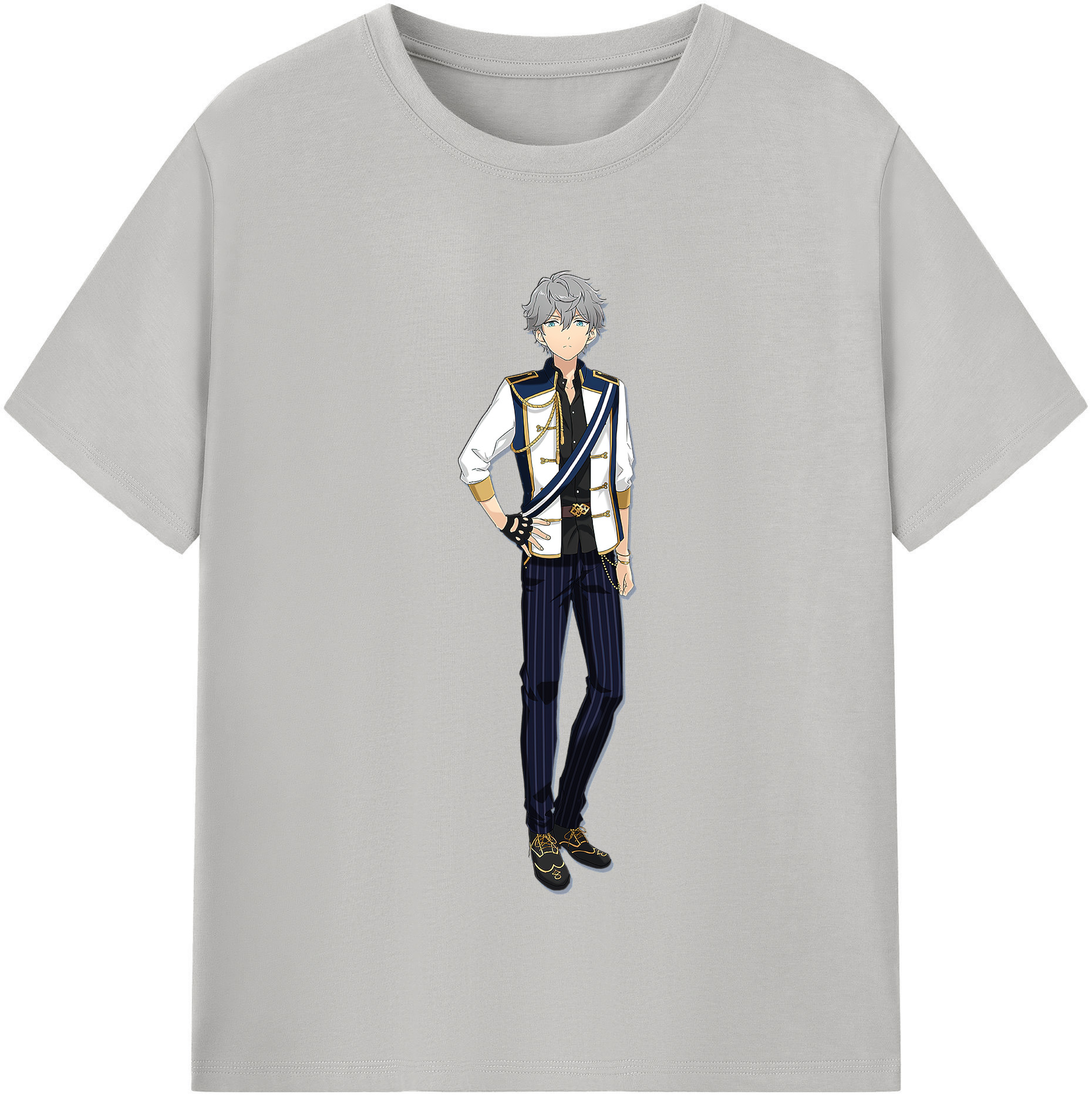 （画像用） あんさんぶるスターズ! Ensemble Stars レディースカジュアルプリントTシャツ（綿100％）