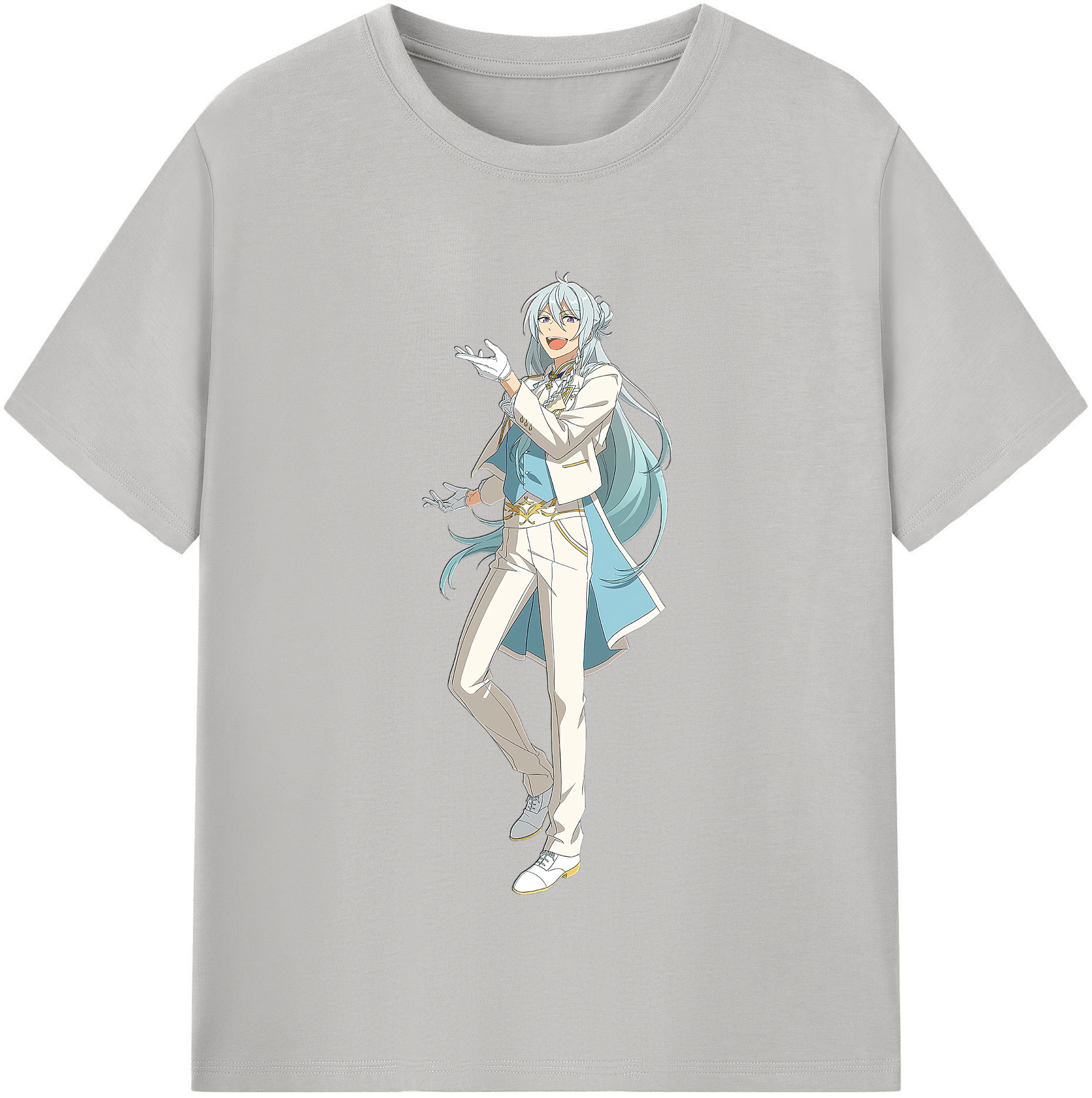 （画像用） あんさんぶるスターズ! Ensemble Stars レディースカジュアルプリントTシャツ（綿100％）