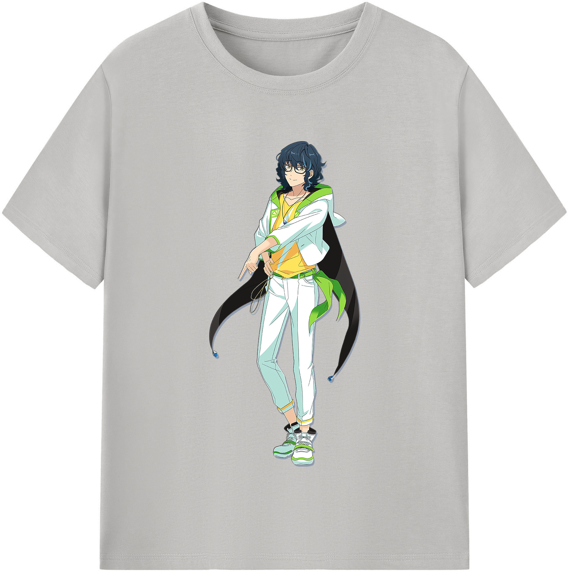（画像用） あんさんぶるスターズ! Ensemble Stars レディースカジュアルプリントTシャツ（綿100％）